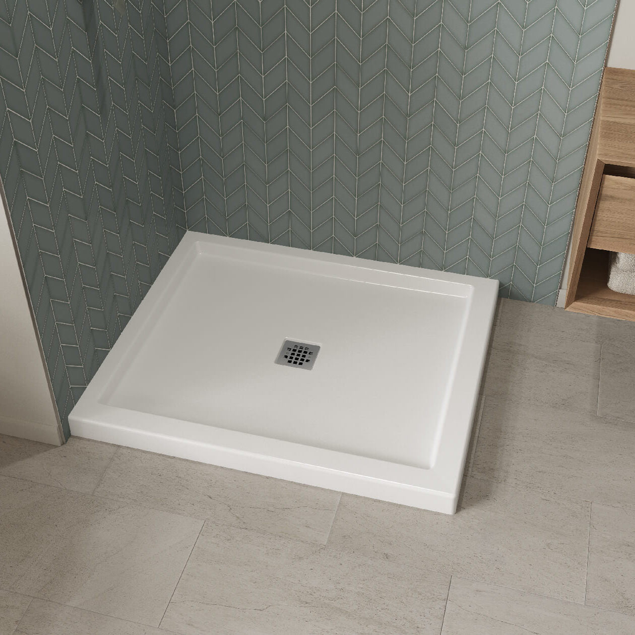 Maax B3Square 4236 Acrylic Shower Base