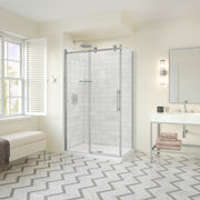 Maax Odyssey SC 48" x 32" x 78" 8mm Sliding Shower Door for Corner Installation with Clear glass