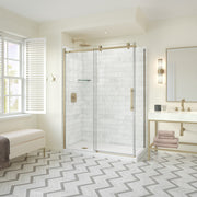 Maax Odyssey SC 60" x 32" x 78" 8mm Sliding Shower Door for Corner Installation with Clear glass