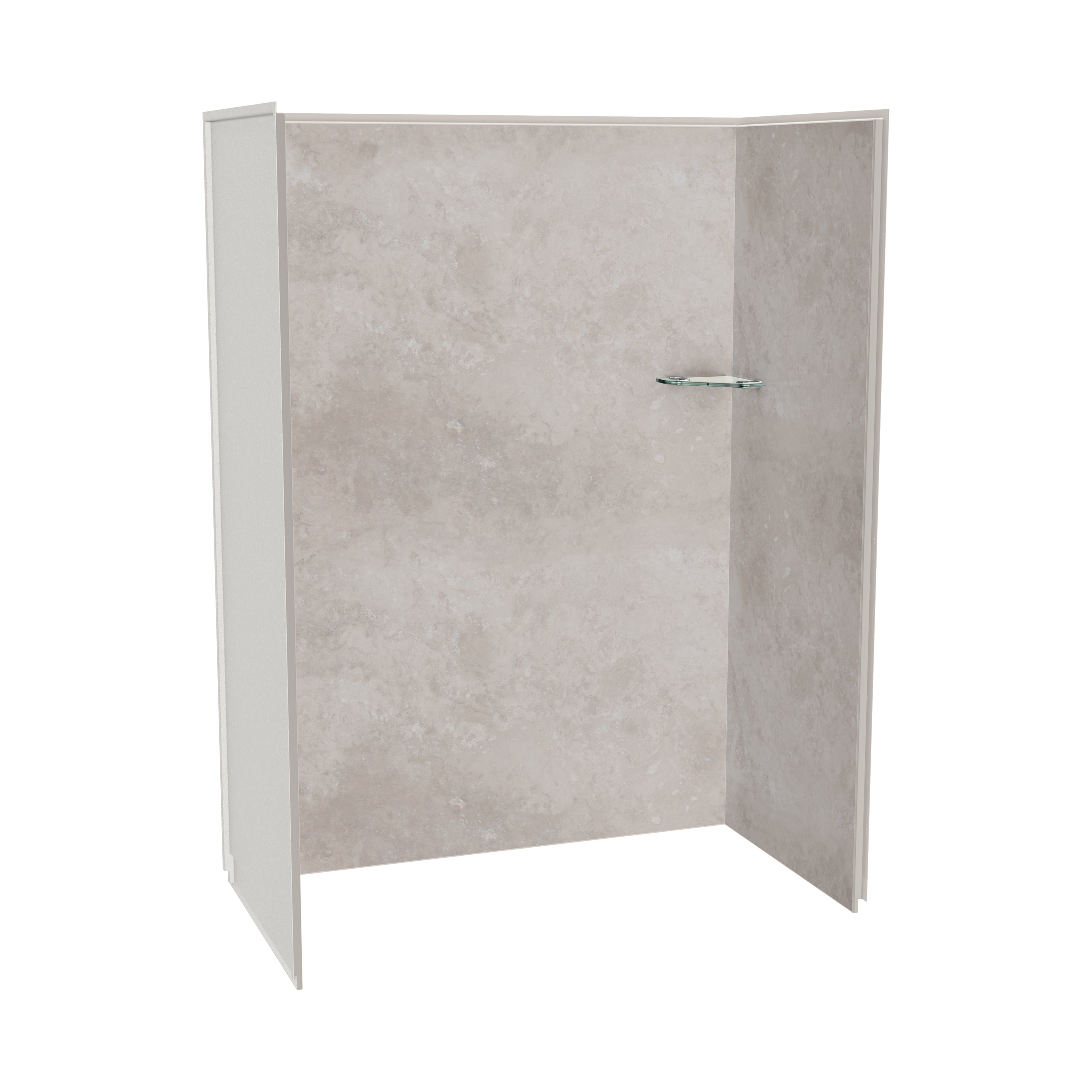 Maax Utile 6032 Composite Direct-to-Stud Three-Piece Alcove Shower Wall Kit