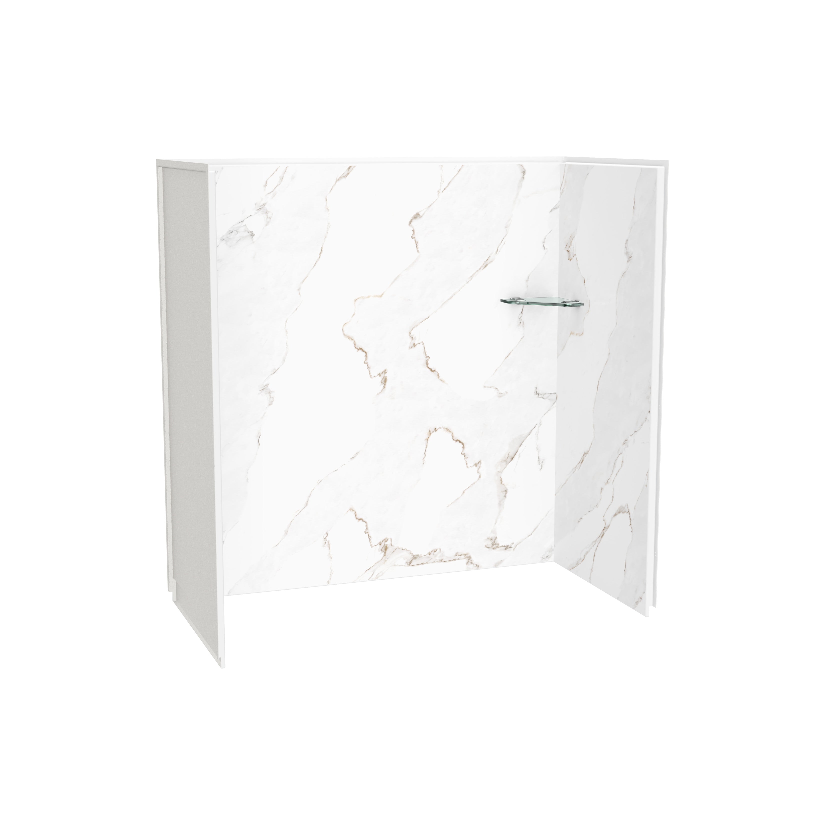 Maax Utile 6030 Composite Direct-to-Stud Three-Piece Tub Wall Kit