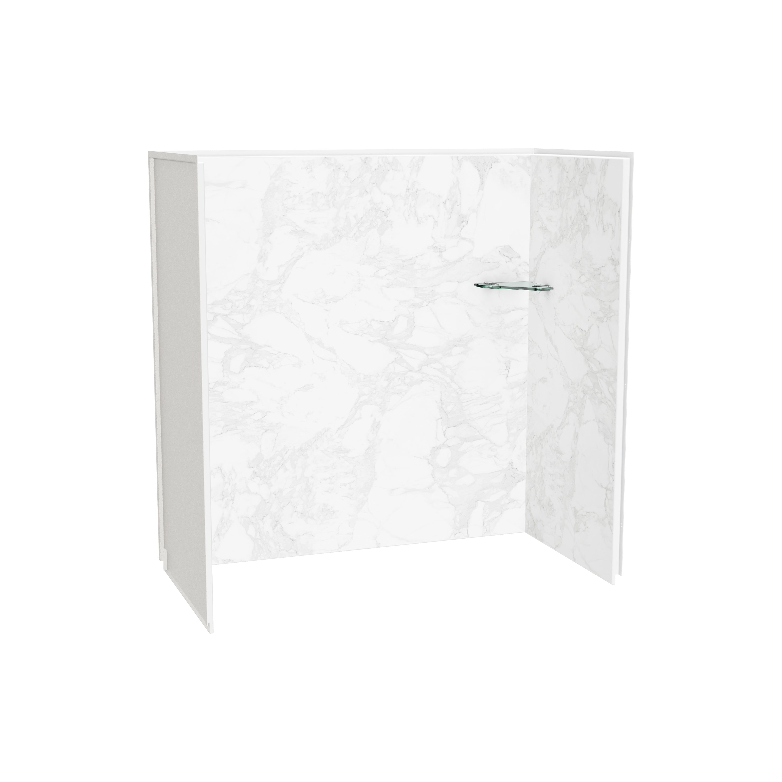 Maax Utile 6030 Composite Direct-to-Stud Three-Piece Tub Wall Kit