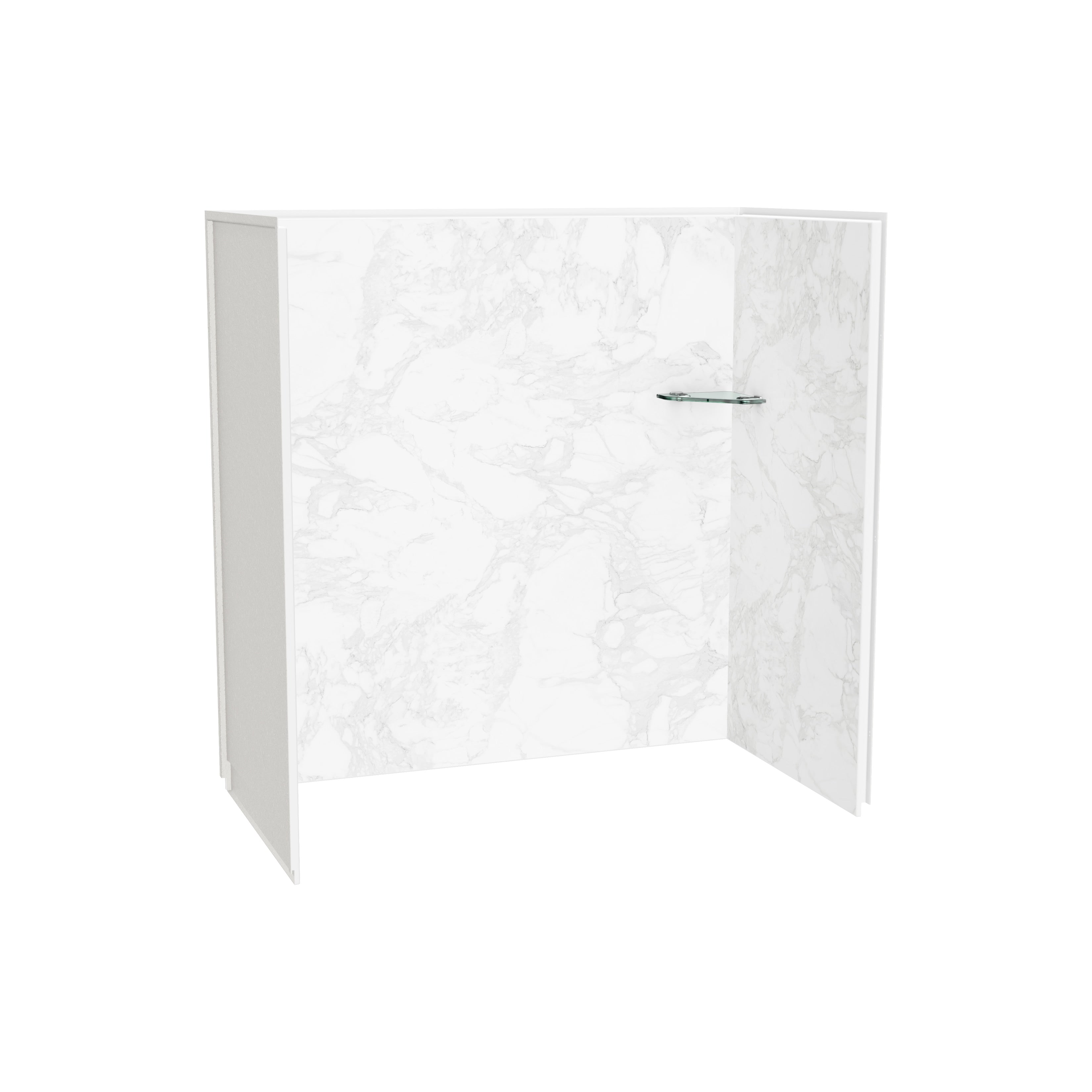 Maax Utile 6032 Composite Direct-to-Stud Three-Piece Tub Wall Kit