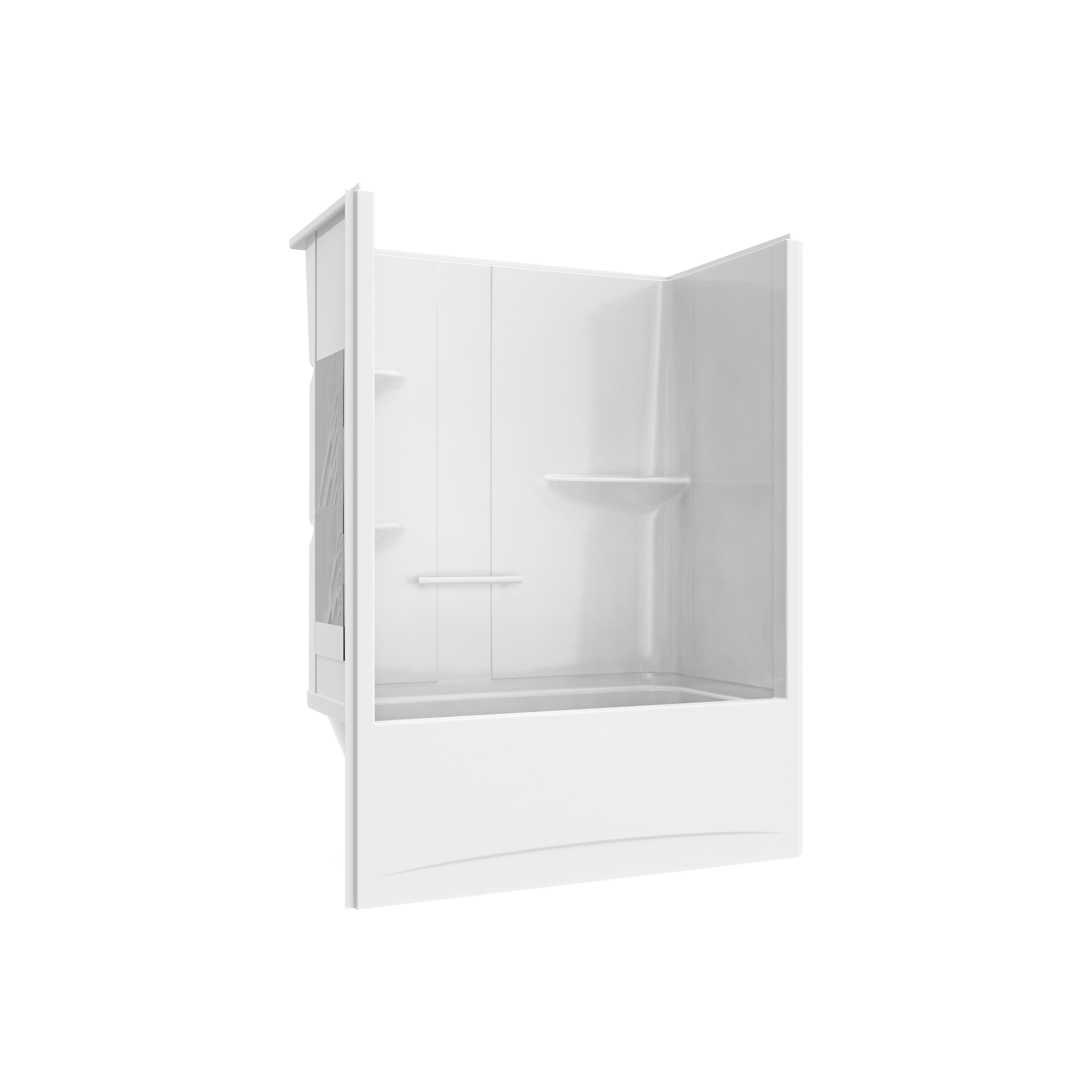 Maax Camelia TS-6032 Acrylic Alcove One-Piece Tub Shower