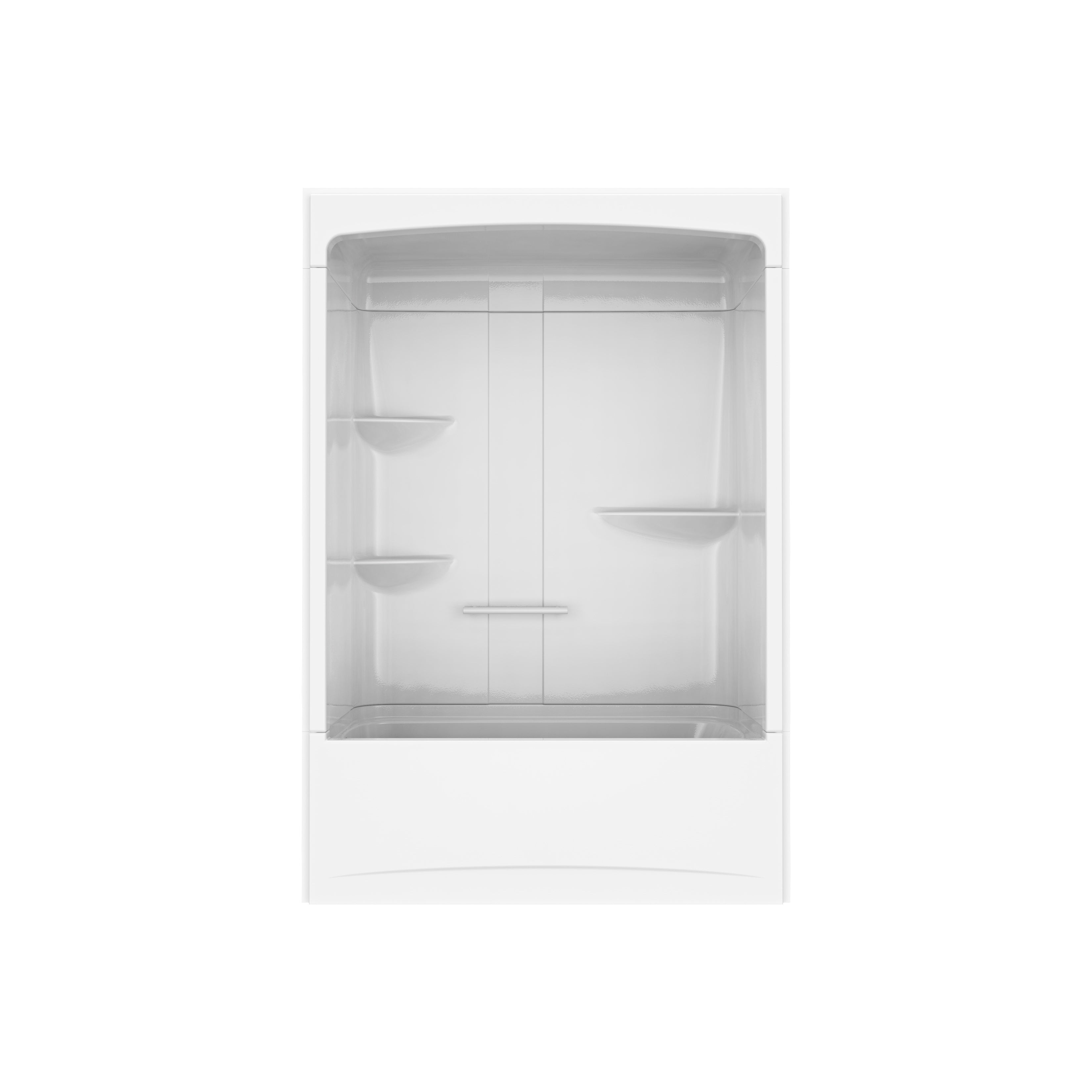 Maax Camelia TSR-6032 Acrylic Alcove Three-Piece Tub Shower