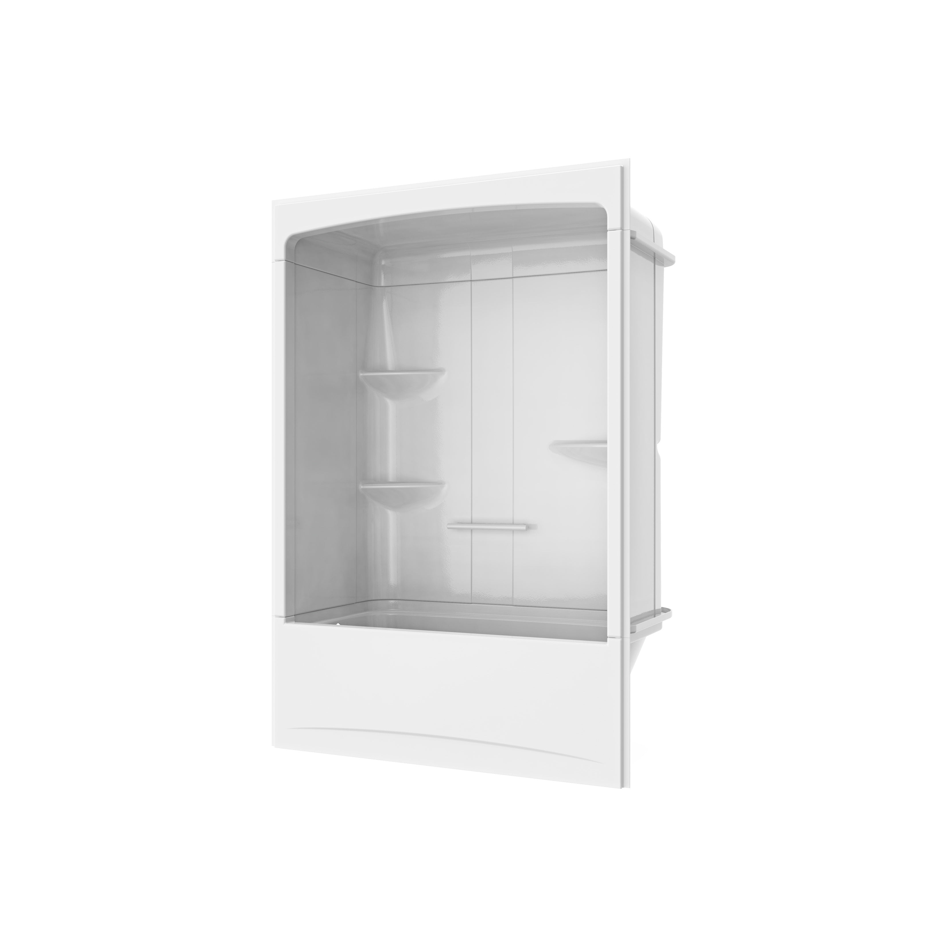 Maax Allia TSR-6032 Acrylic Alcove Three-Piece Tub Shower
