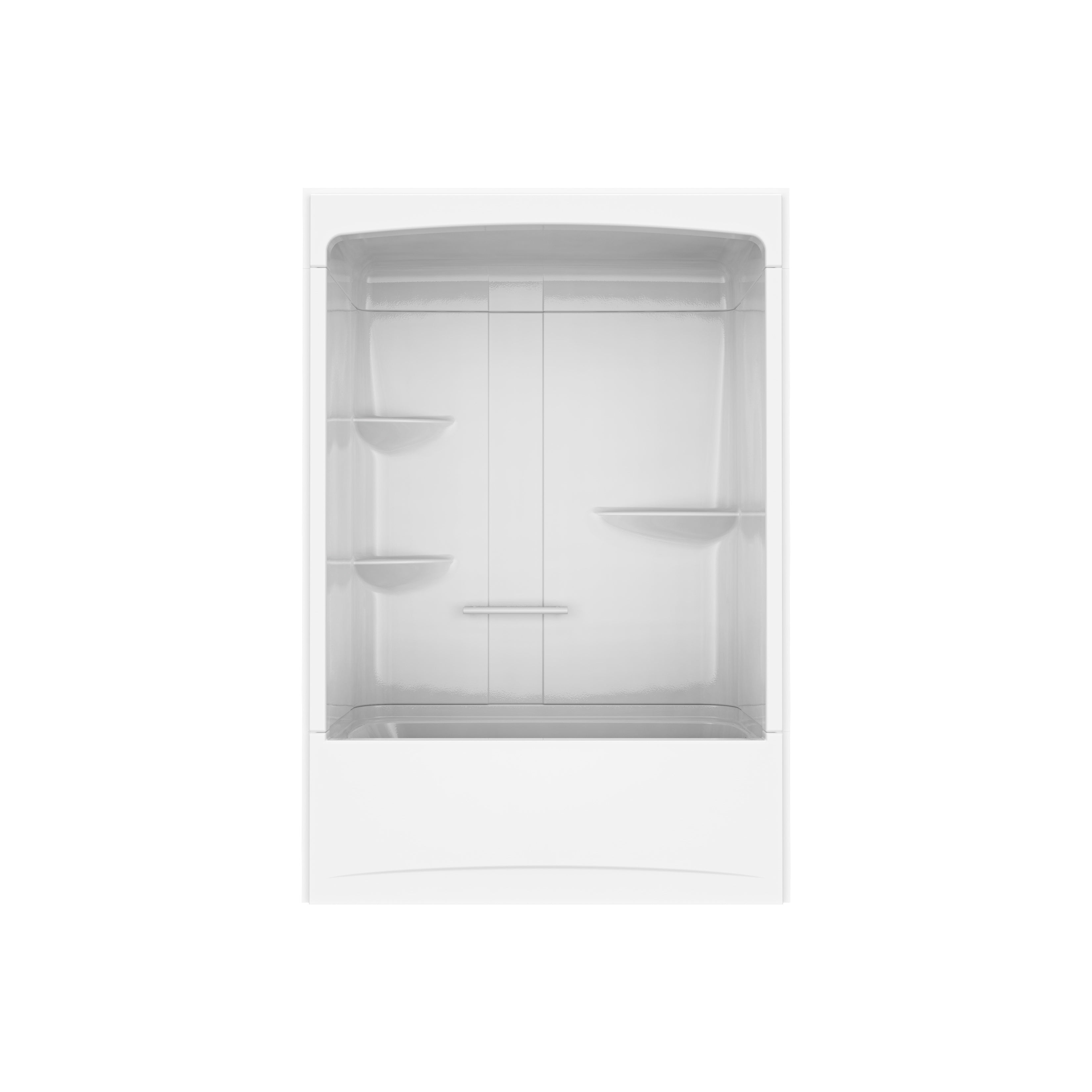 Maax Camelia TSR-6032 Acrylic Alcove Three-Piece Tub Shower
