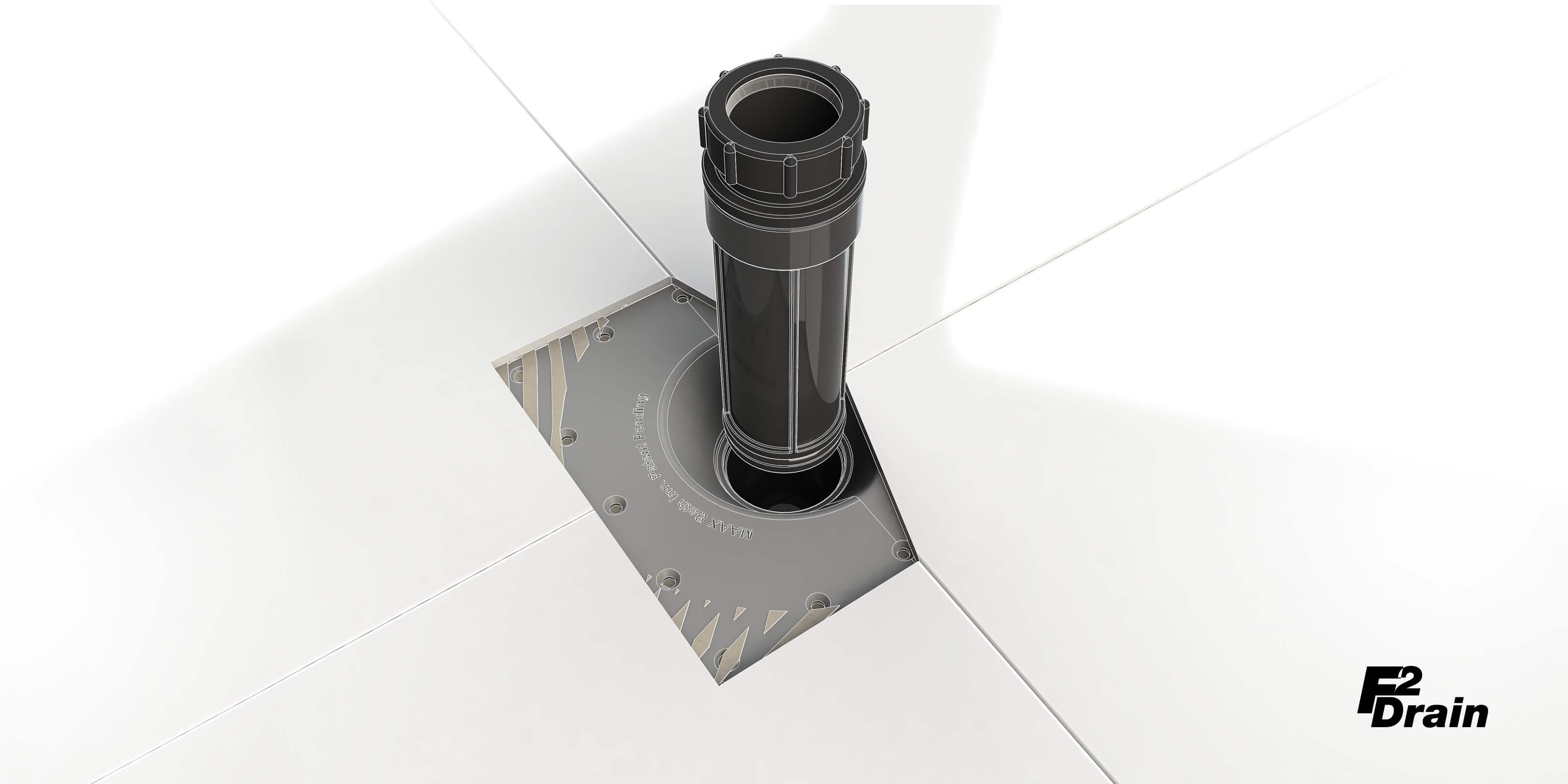 Maax F2 Drain - ABS kit