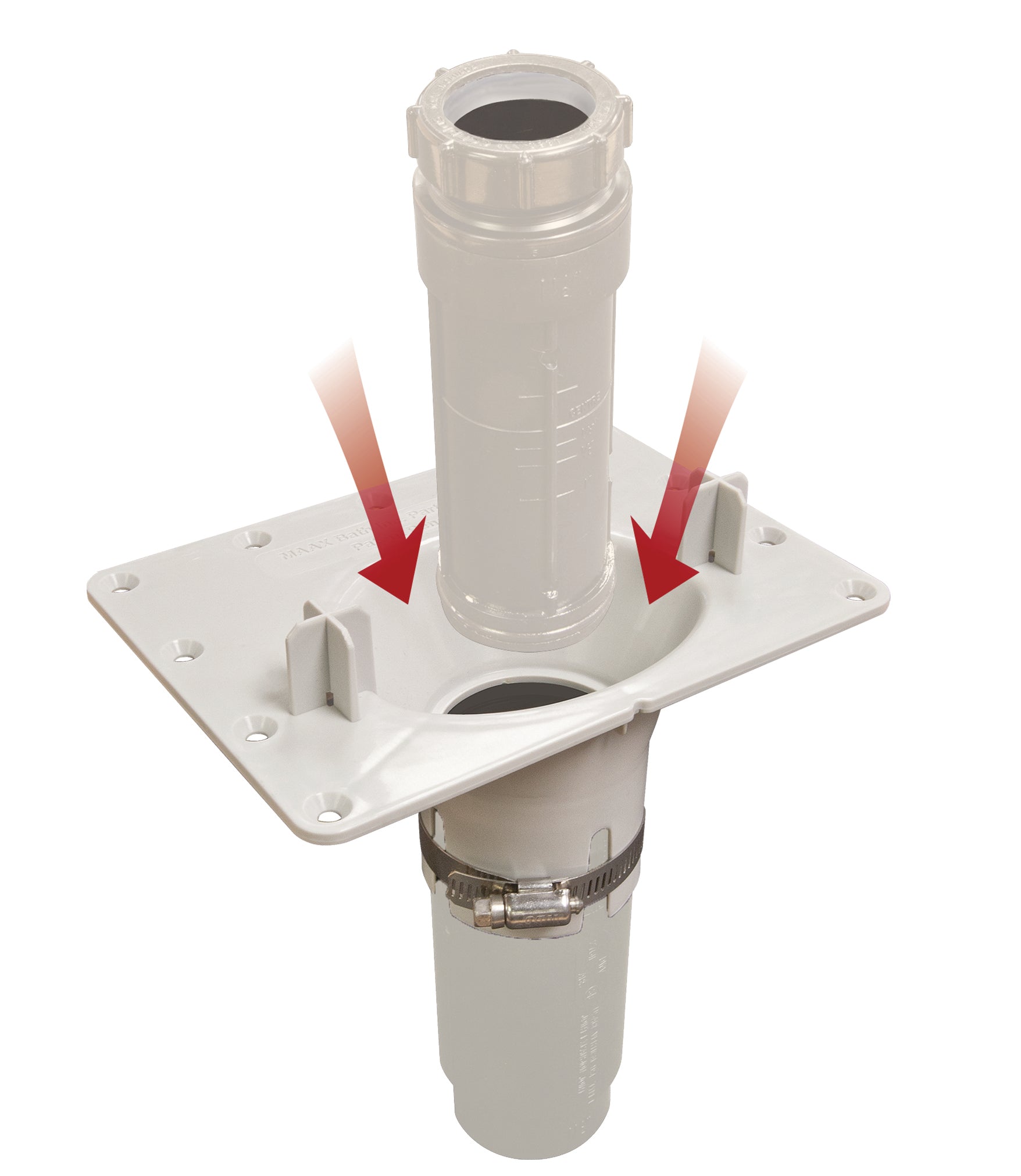 Maax F2 Drain - PVC kit