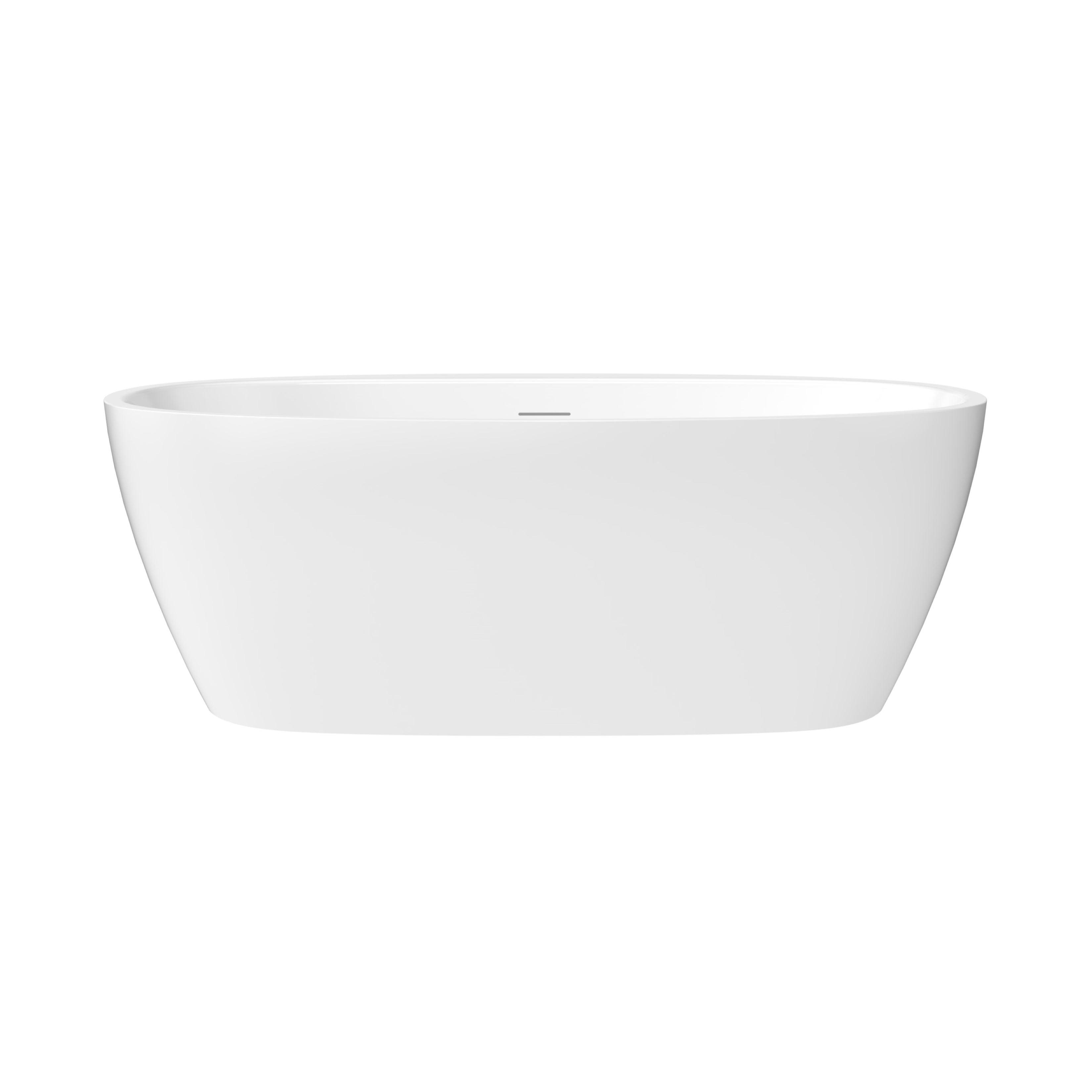 Maax Hatto 6732 Acrylic Freestanding Center Drain Bathtub