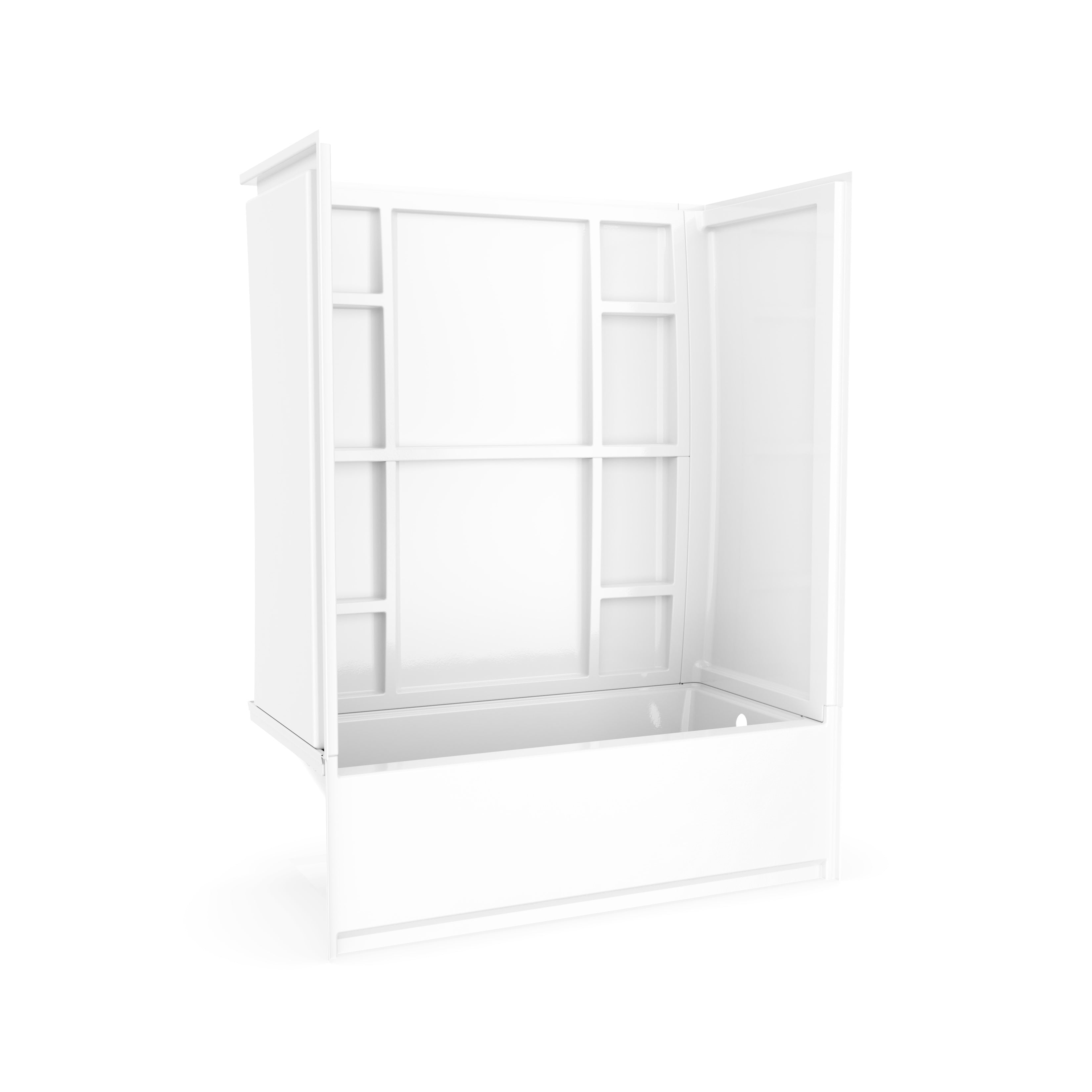 Maax Interflo 6030 Acrylic Alcove Five-piece Tub Shower