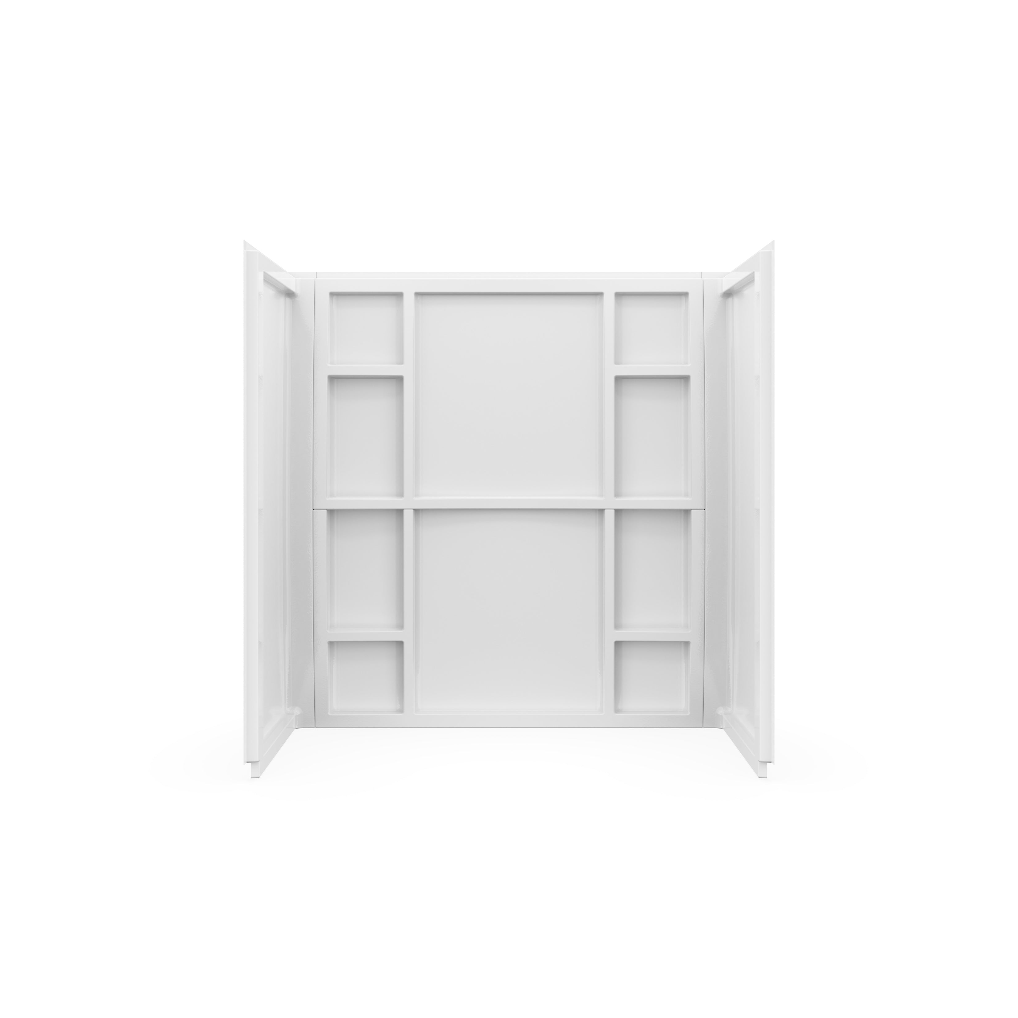 Maax Interflo 6030 Direct-to-stud 4-piece Alcove Tub Wall Kit