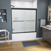 Maax Kameleon 55-59 x 57 in. 6 mm Bypass Tub Door