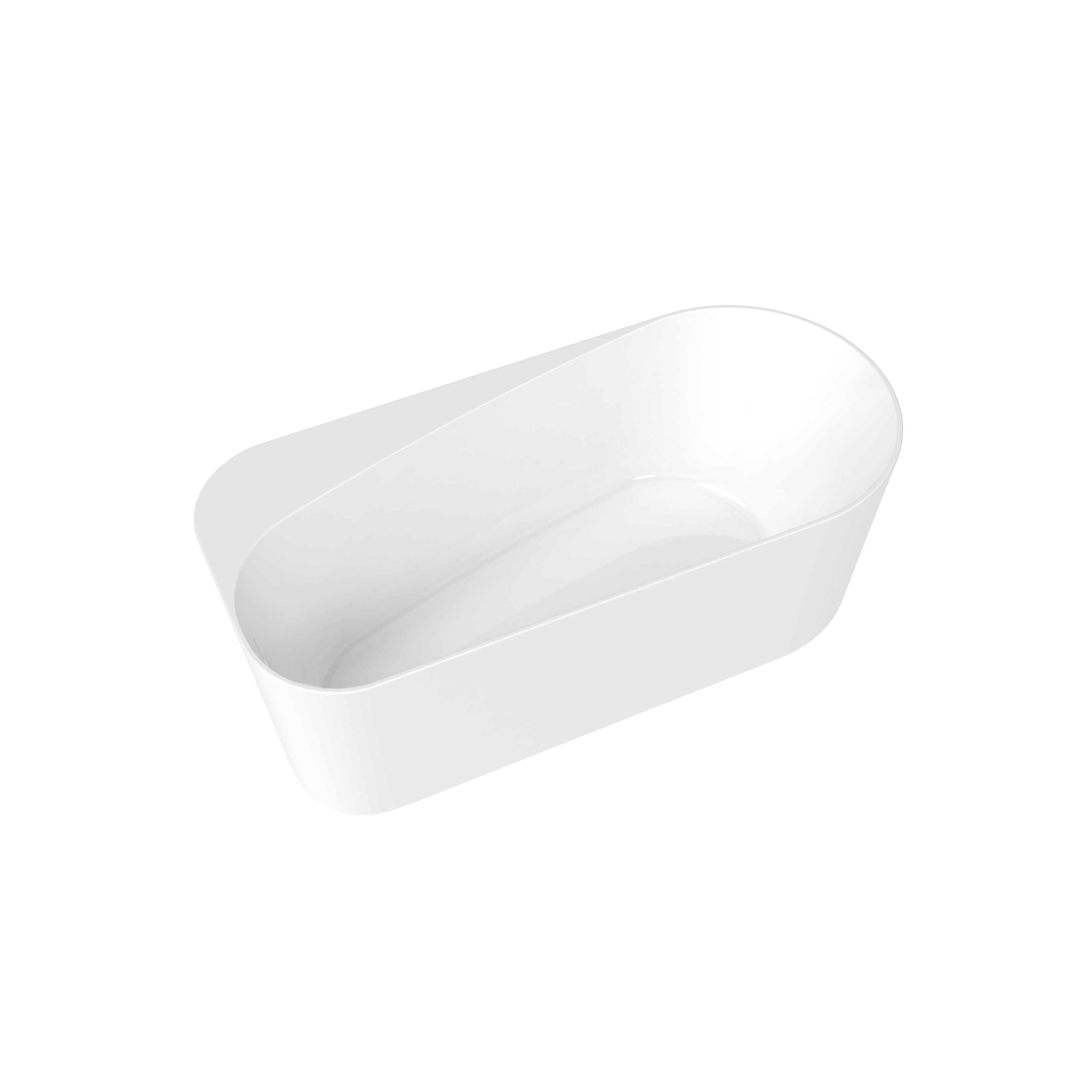 Maax Kuja 6732 Acrylic Freestanding End Drain Bathtub