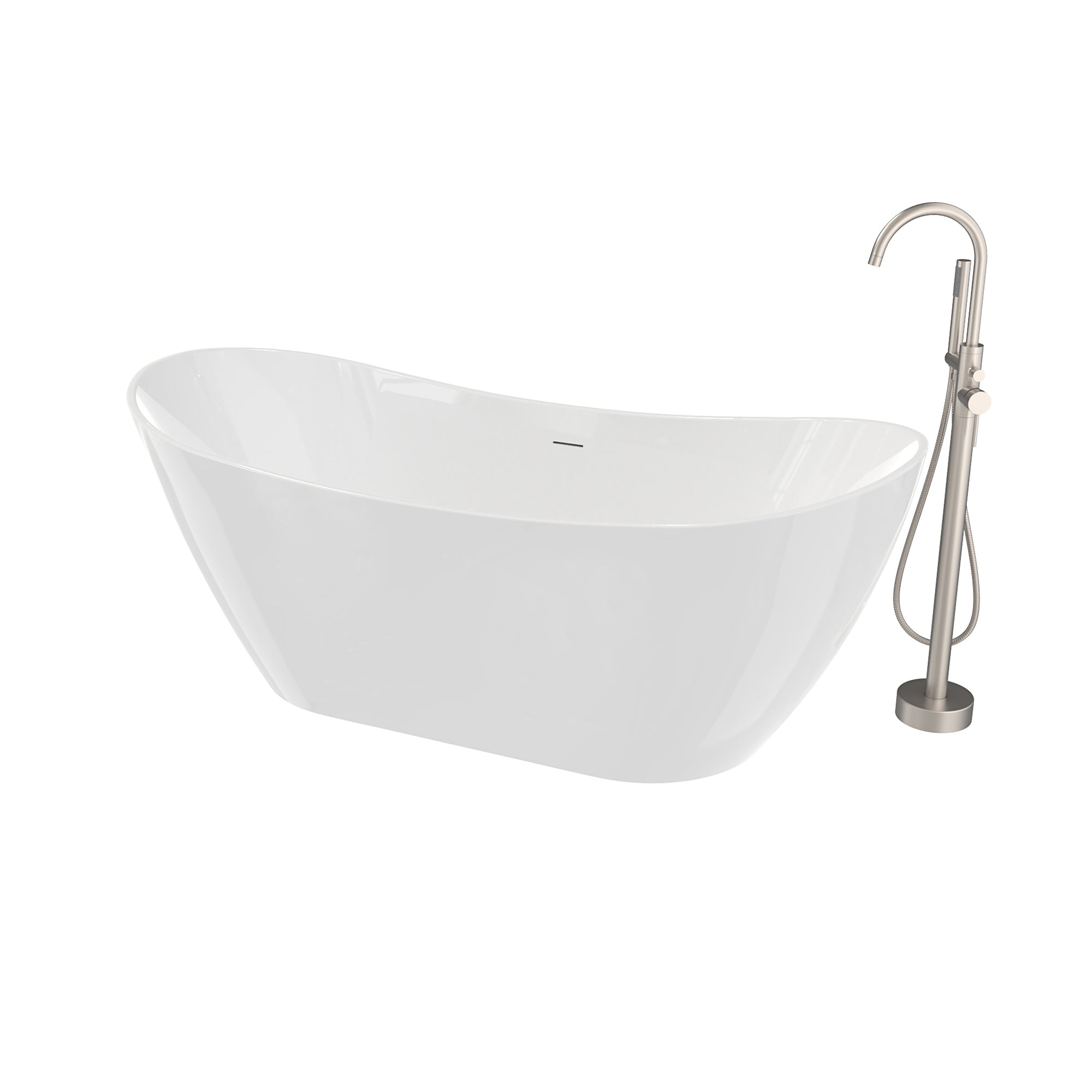 Maax Linosa Freestanding Tub Faucet with Handshower