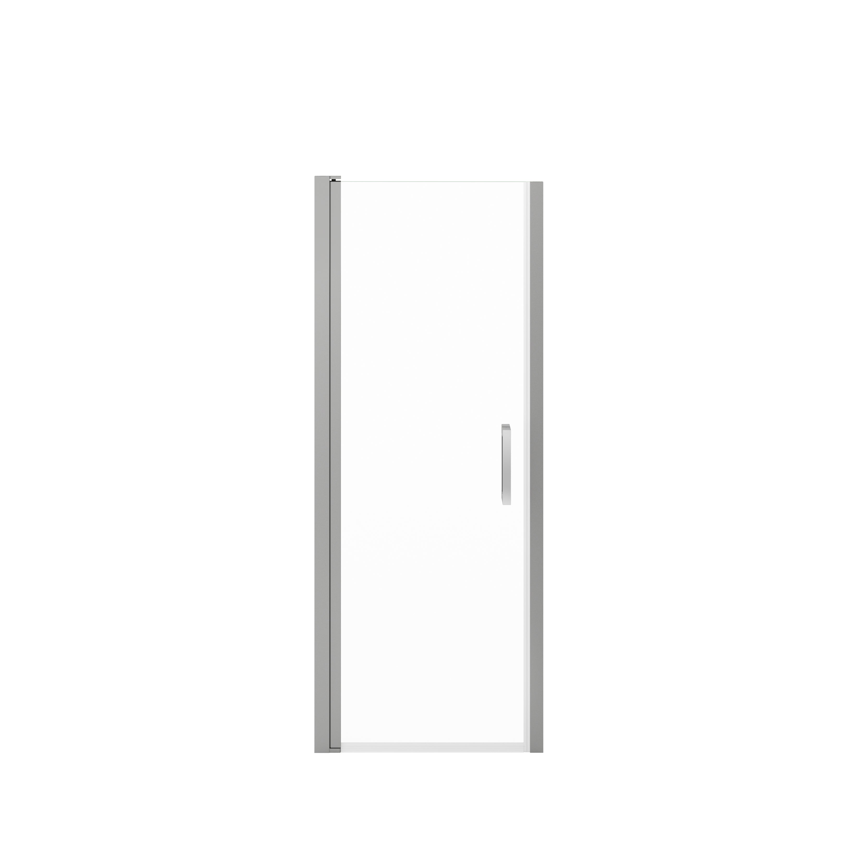Maax Manhattan 27-29 x 68 in. 6 mm Pivot Shower Door for Alcove Installation with Clear glass
