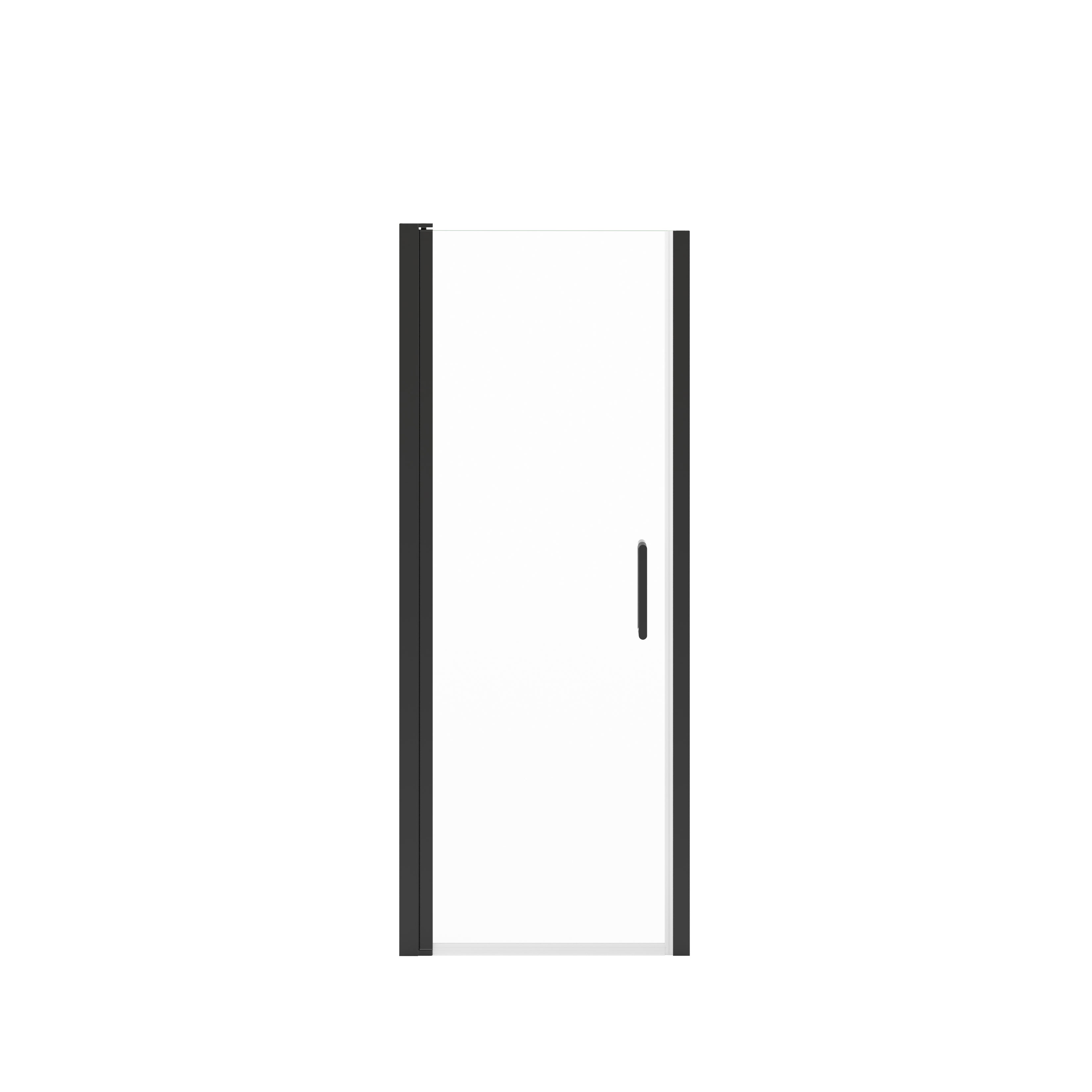 Maax Manhattan 23-25 x 68 in. 6 mm Pivot Shower Door for Alcove Installation with Clear glass