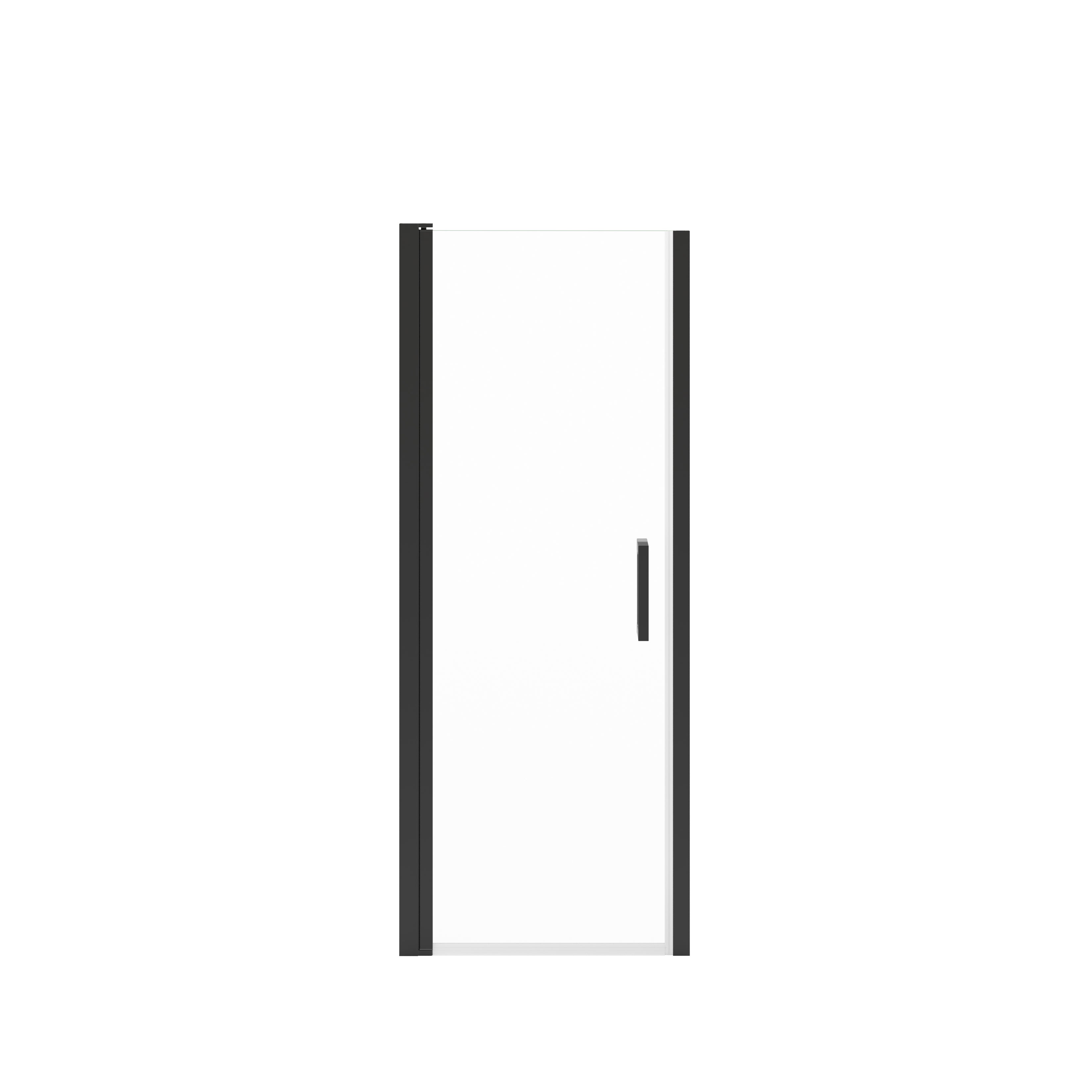 Maax Manhattan 23-25 x 68 in. 6 mm Pivot Shower Door for Alcove Installation with Clear glass