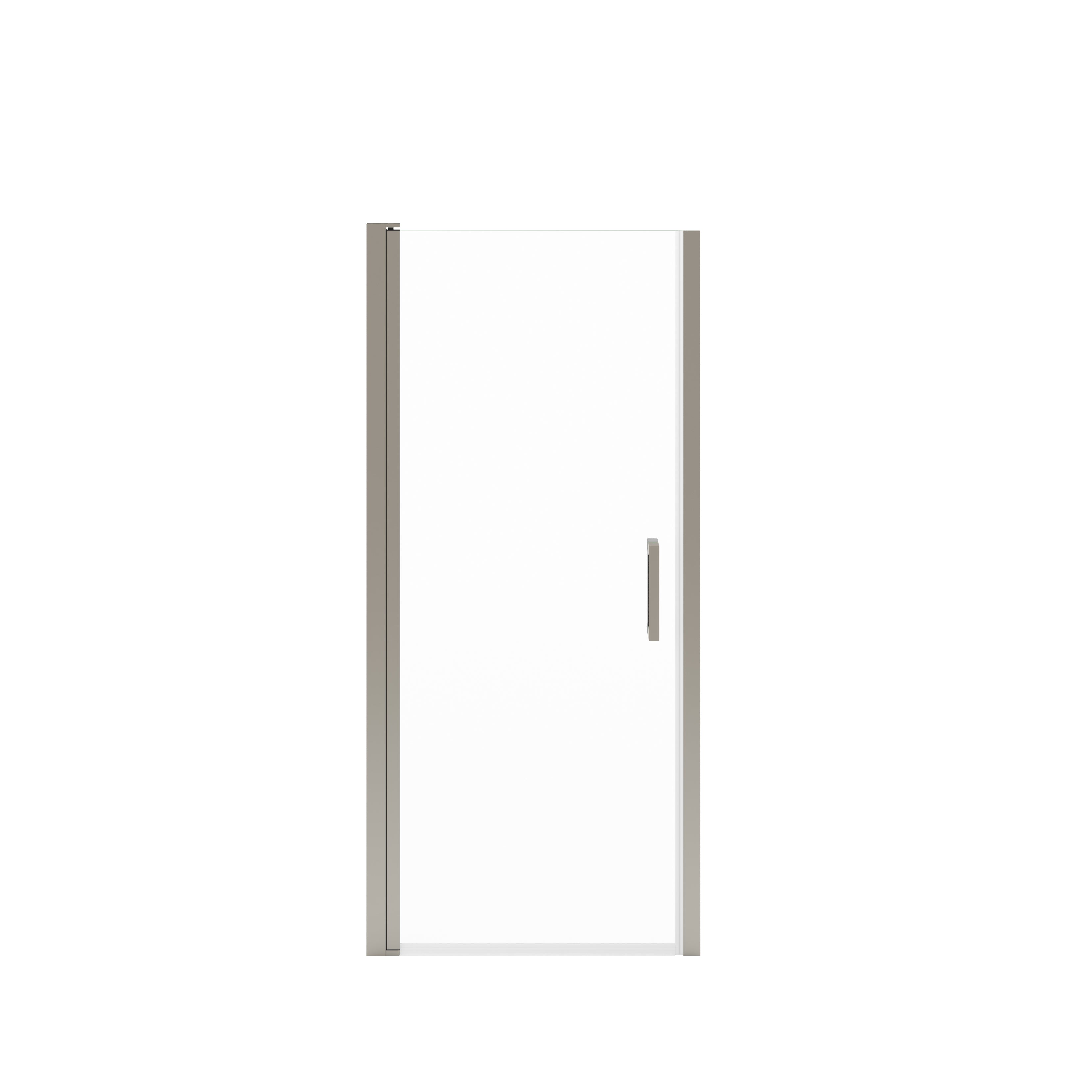 Maax Manhattan 29-31 x 68 in. 6 mm Pivot Shower Door for Alcove Installation with Clear glass