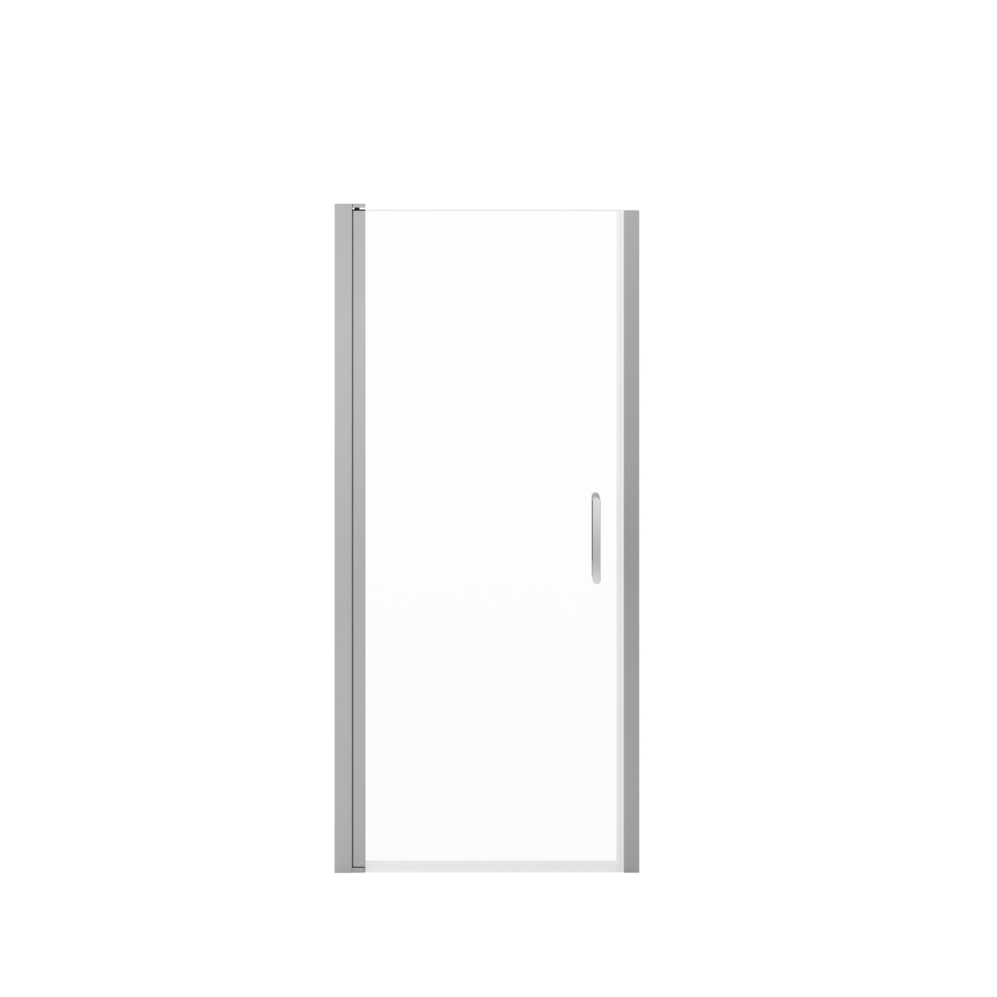 Maax Manhattan 29-31 x 68 in. 6 mm Pivot Shower Door for Alcove Installation with Clear glass