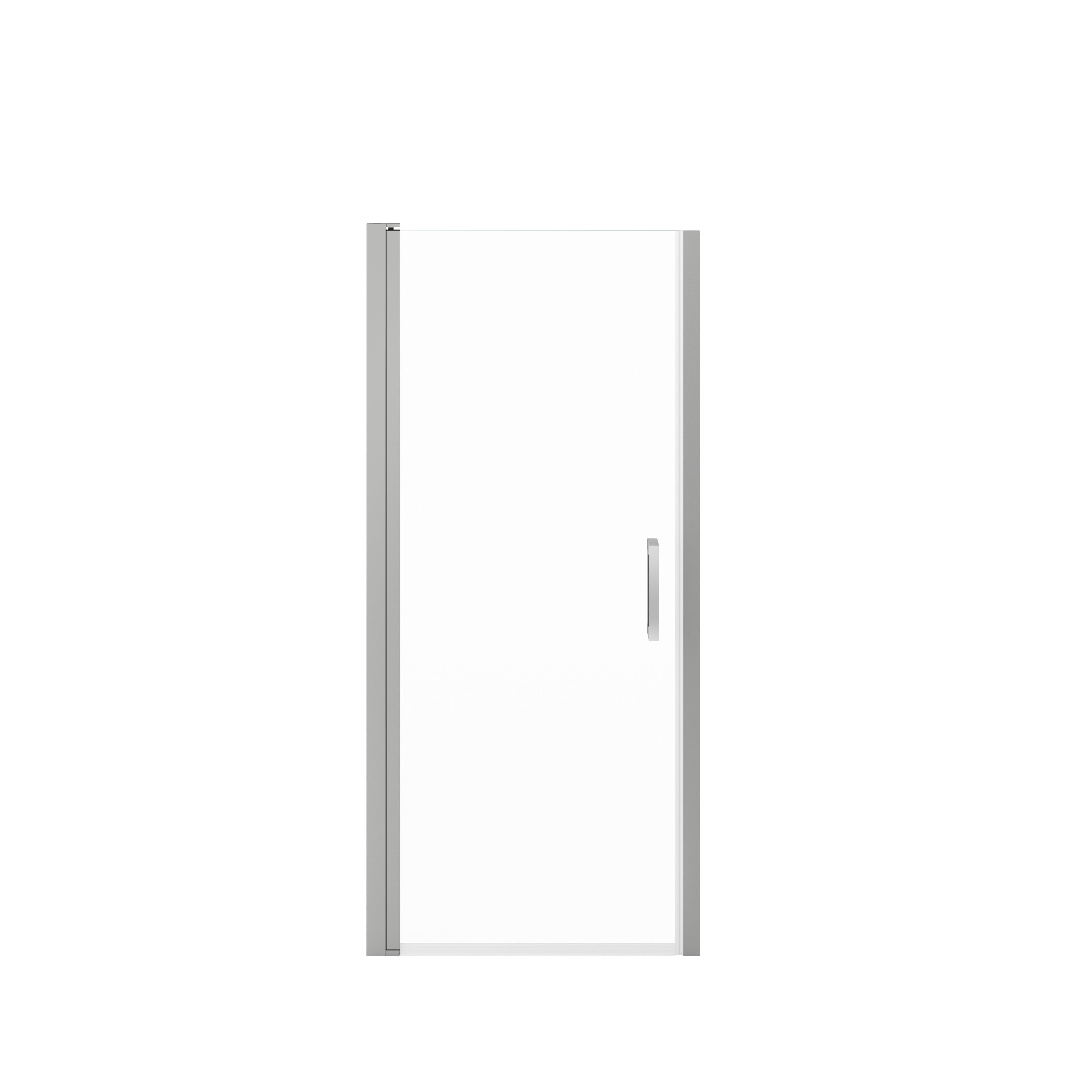 Maax Manhattan 31-33 x 68 in. 6 mm Pivot Shower Door for Alcove Installation with Clear glass