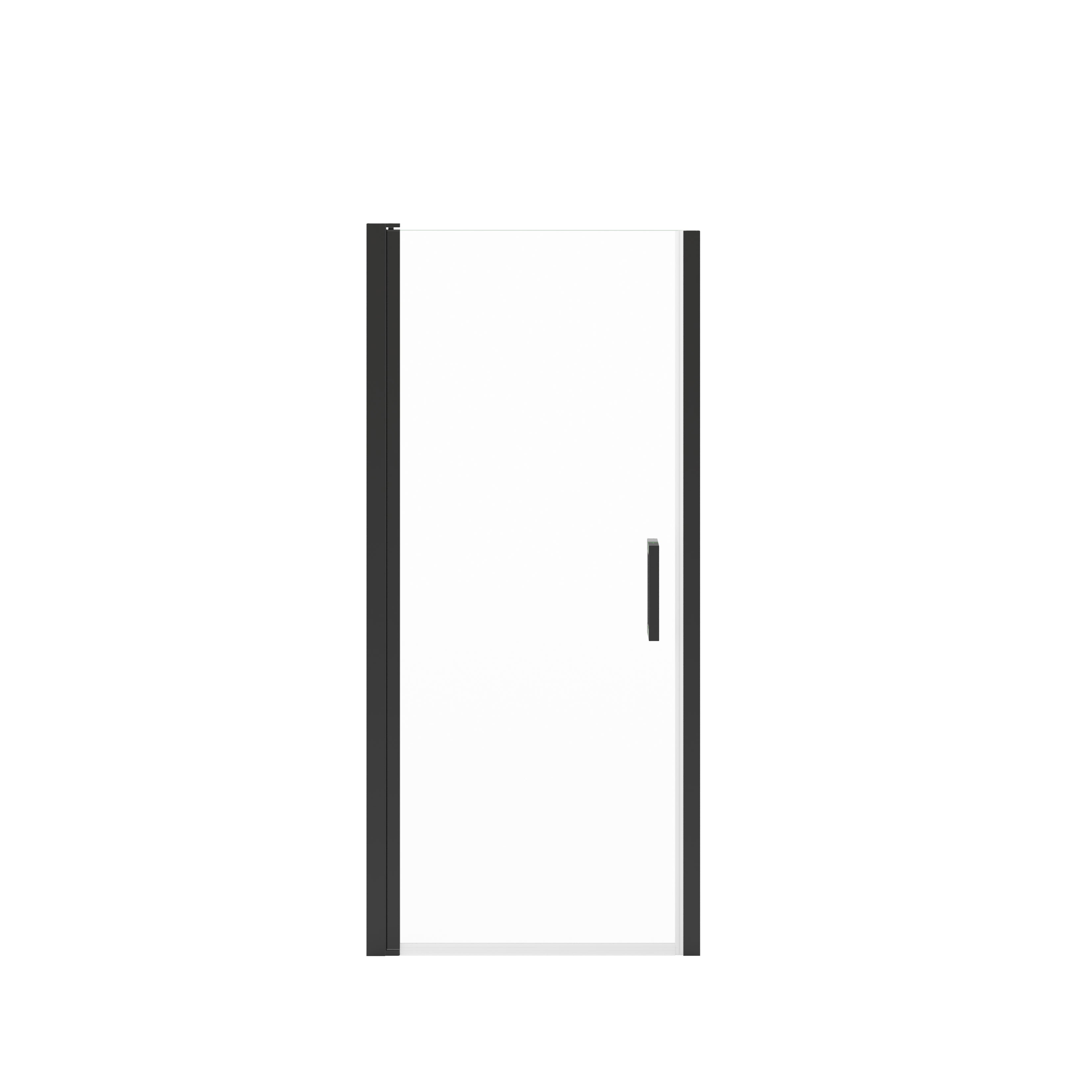 Maax Manhattan 33-35 x 68 in. 6 mm Pivot Shower Door for Alcove Installation with Clear glass