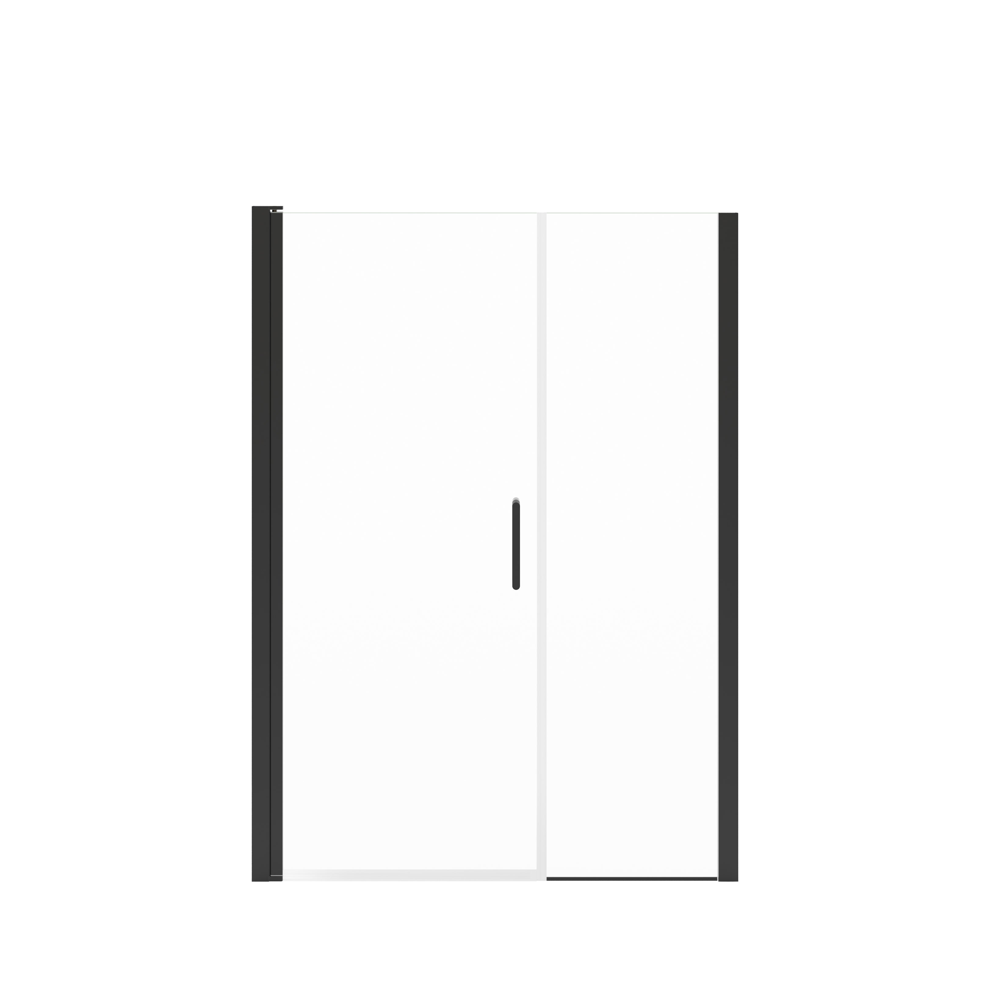 Maax Manhattan 51-53 x 68 in. 6 mm Pivot Shower Door for Alcove Installation with Clear glass