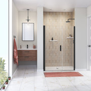 Maax Manhattan 51-53 x 68 in. 6 mm Pivot Shower Door for Alcove Installation with Clear glass