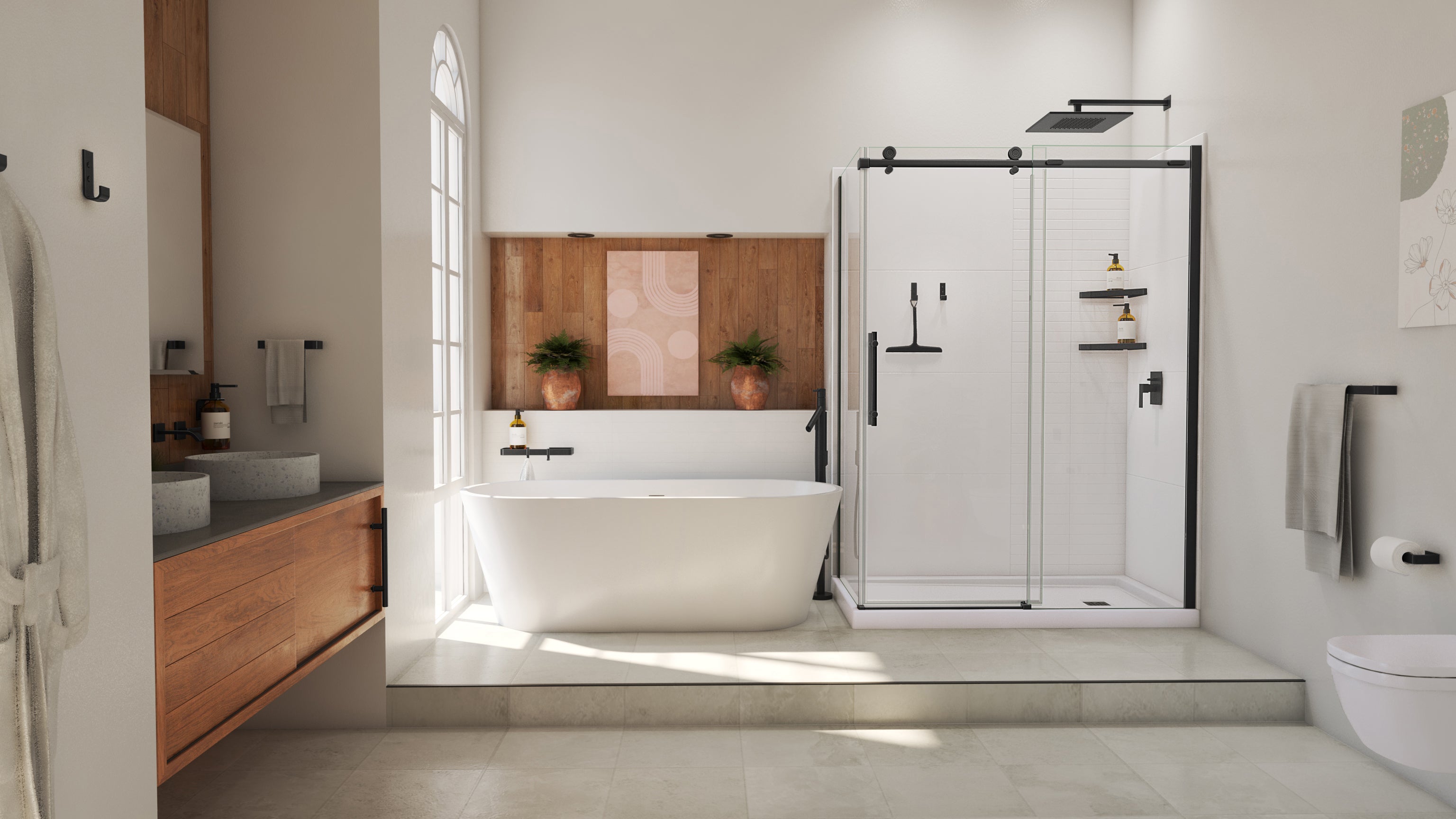 Maax Manhattan 18 in. Single Towel Bar