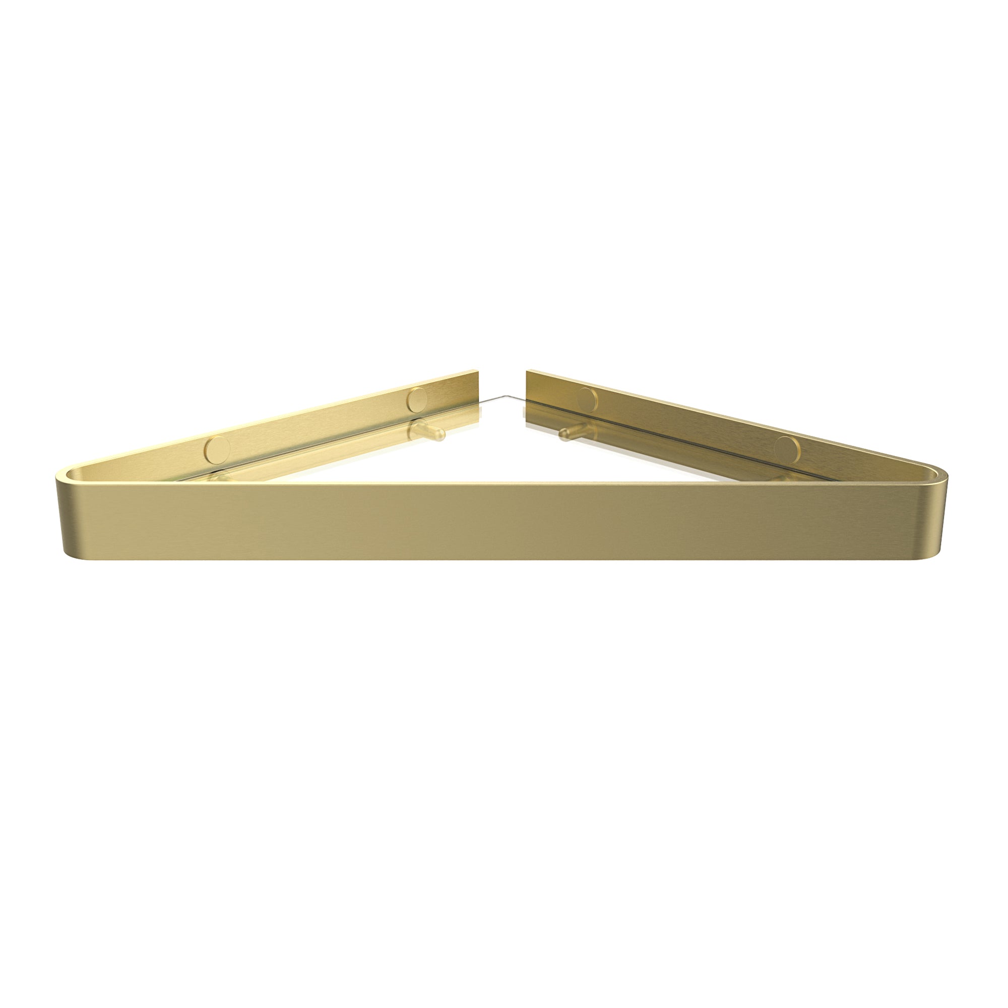 Maax Manhattan Corner Shelf with Glass