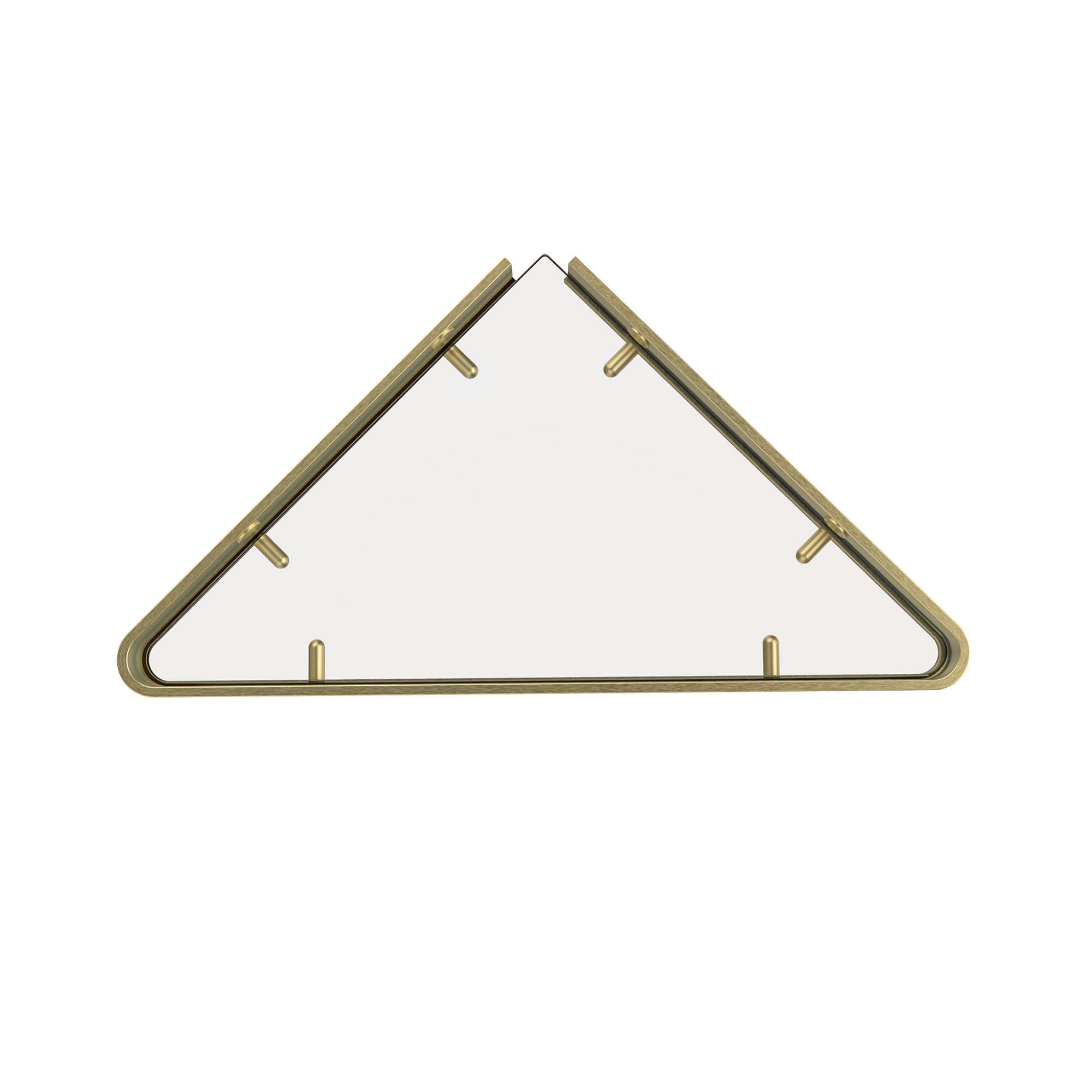 Maax Manhattan Corner Shelf with Glass