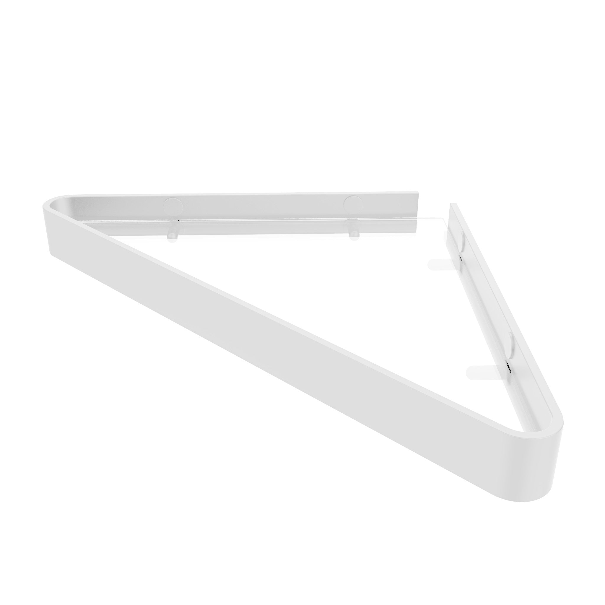 Maax Manhattan Corner Shelf with Glass