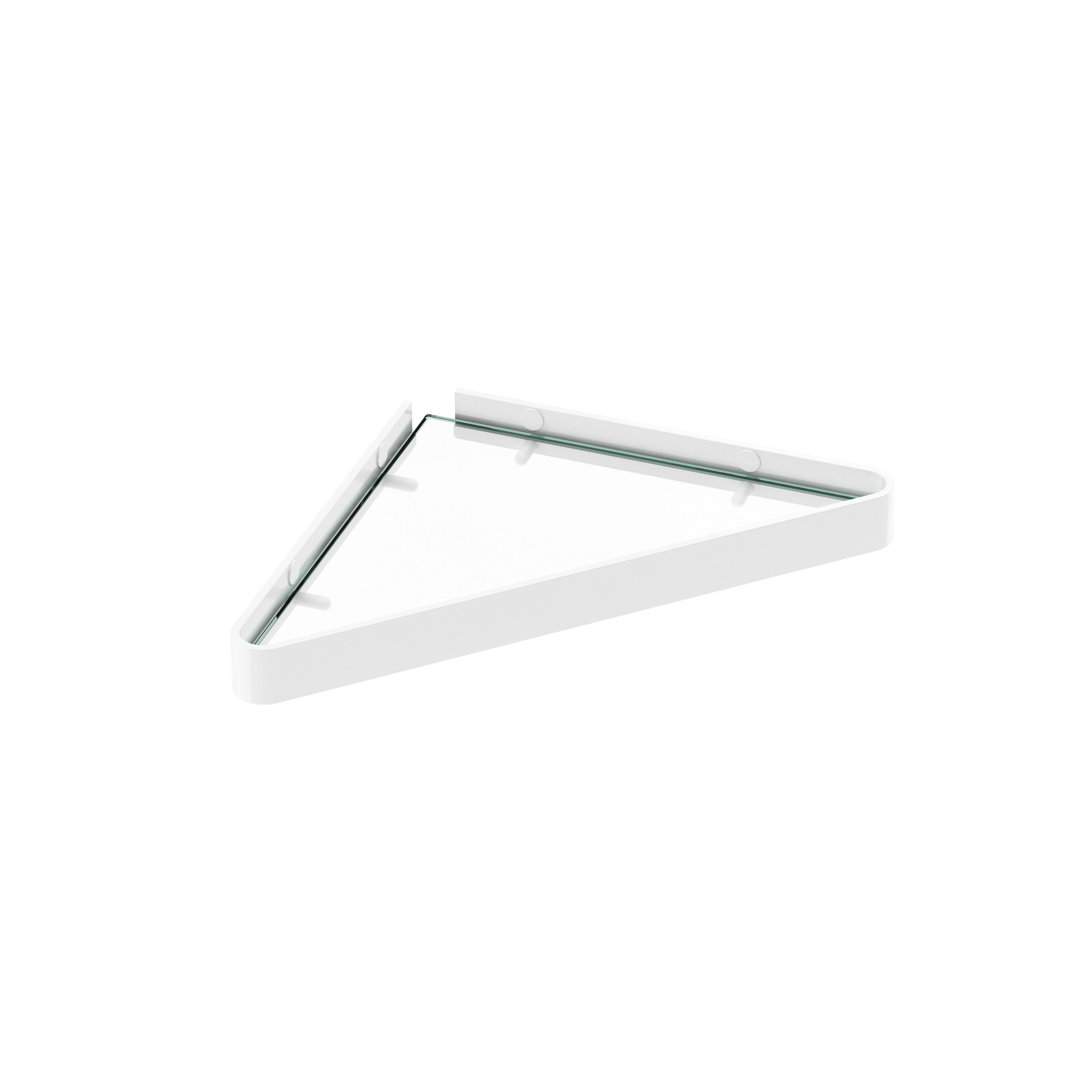 Maax Manhattan Corner Shelf with Glass