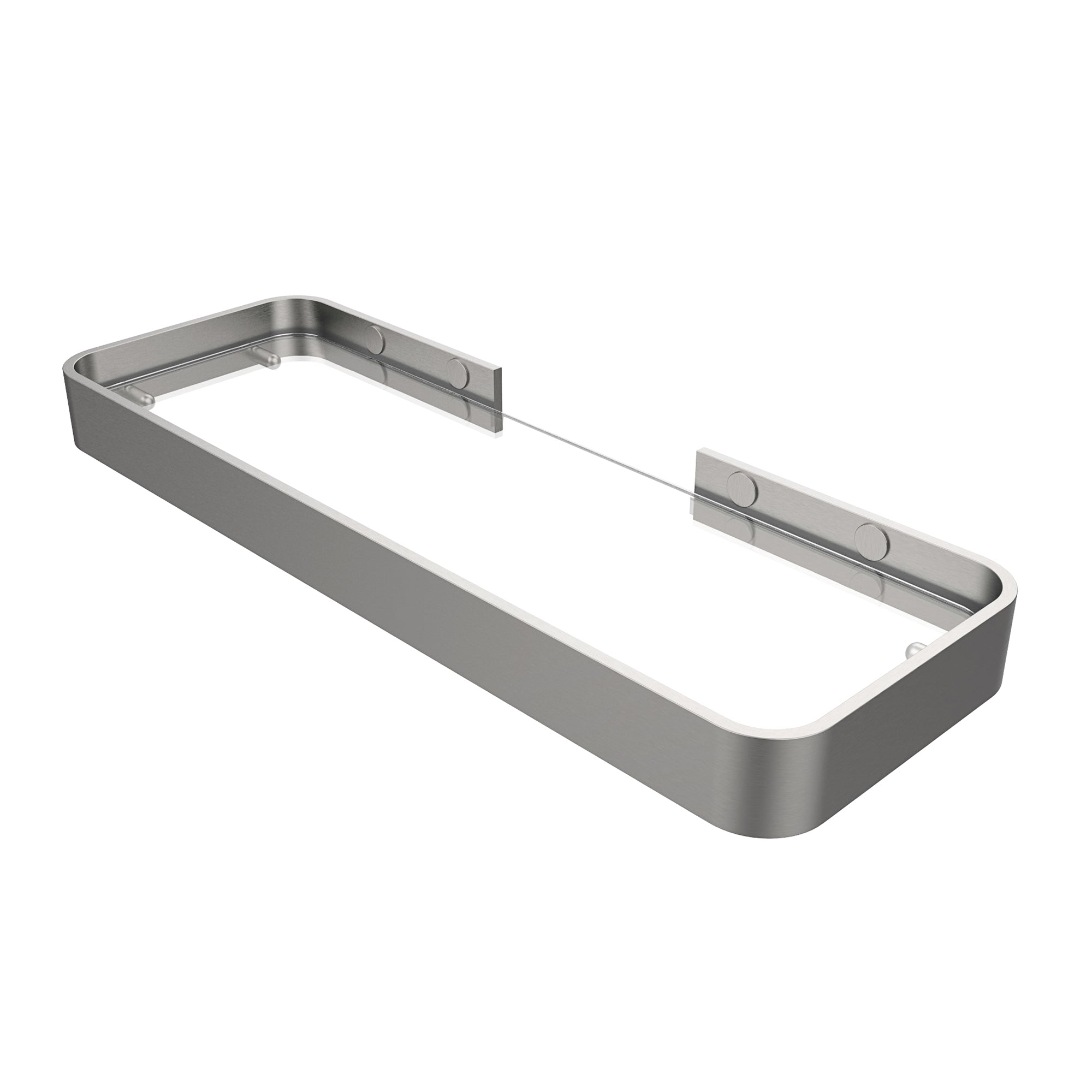 Maax Manhattan Rectangular Shelf with Glass