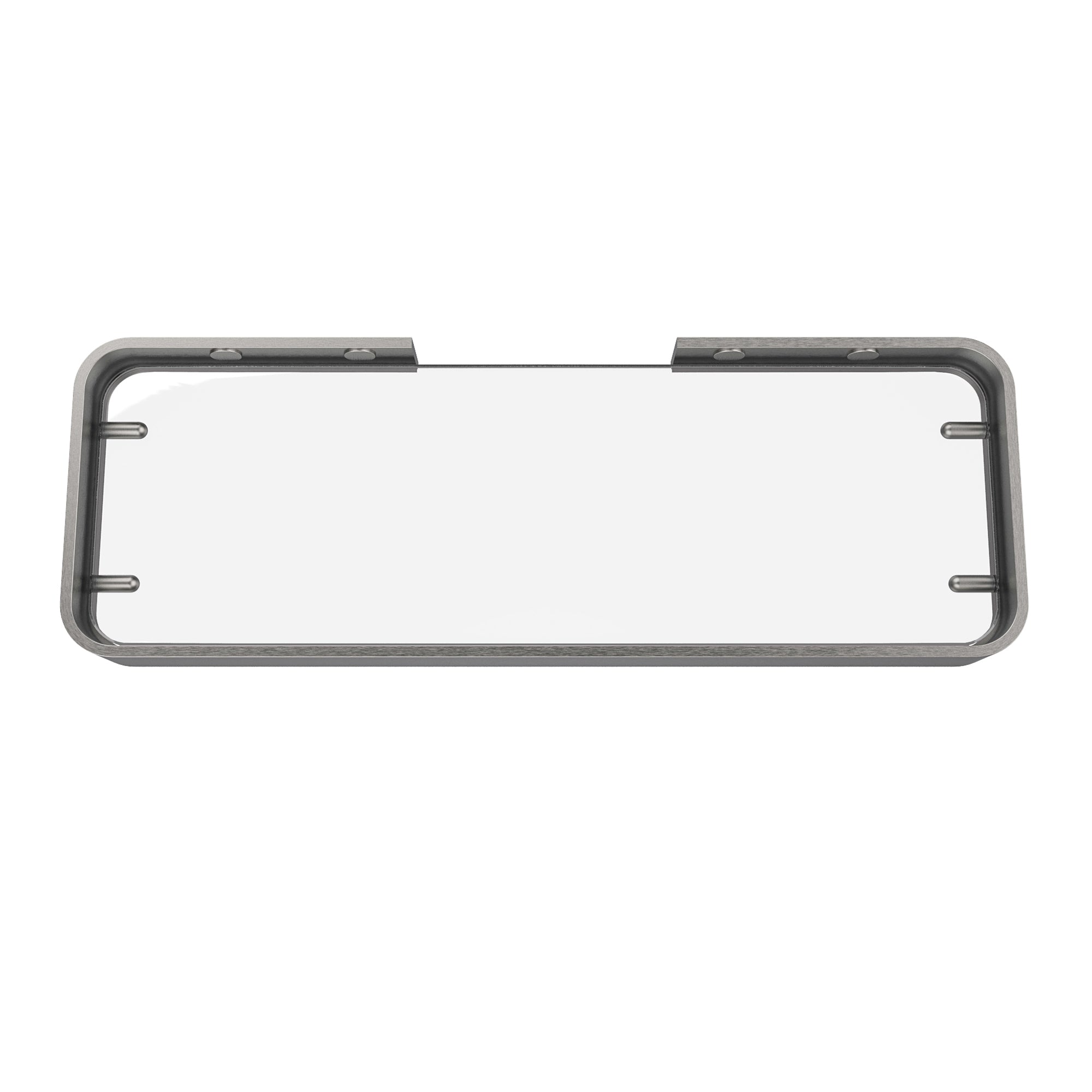 Maax Manhattan Rectangular Shelf with Glass
