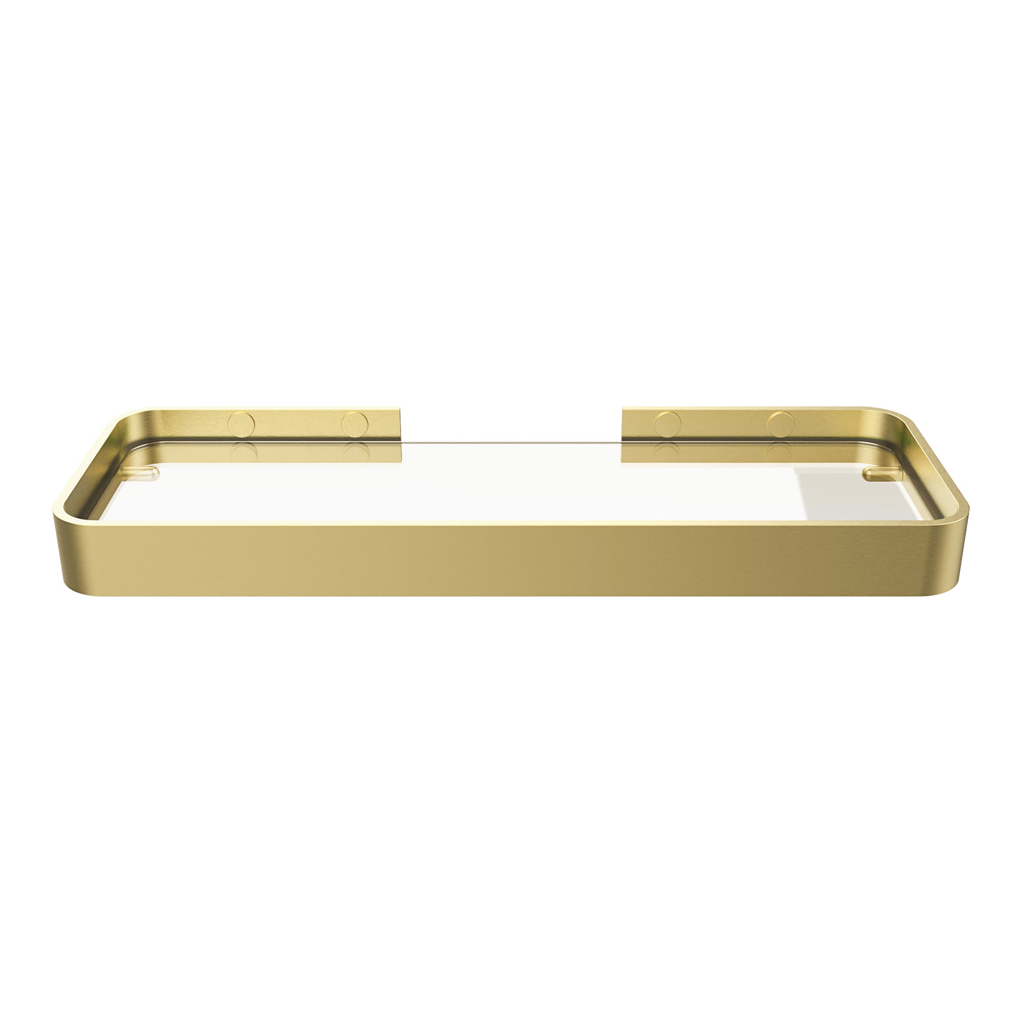 Maax Manhattan Rectangular Shelf with Glass