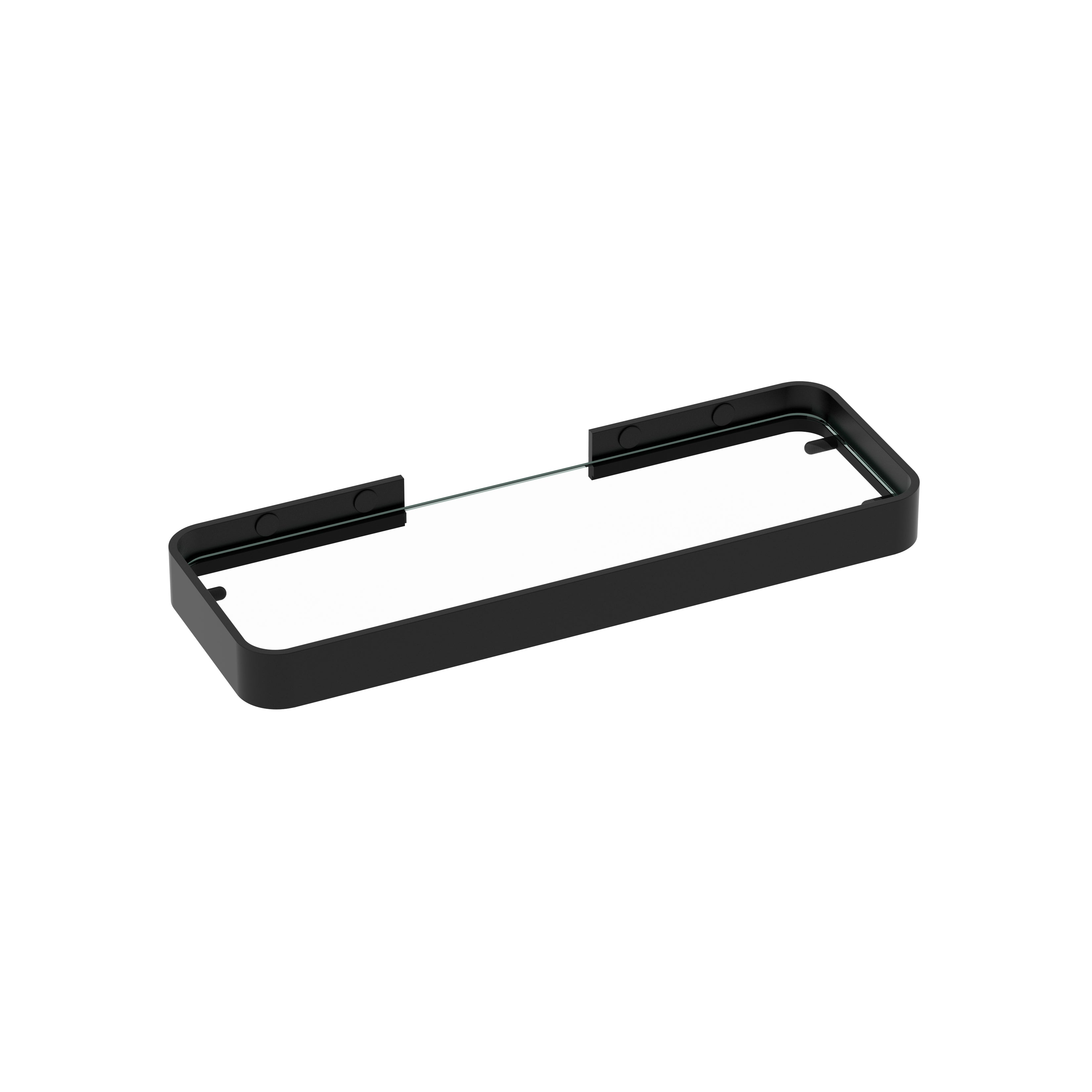 Maax Manhattan Rectangular Shelf with Glass