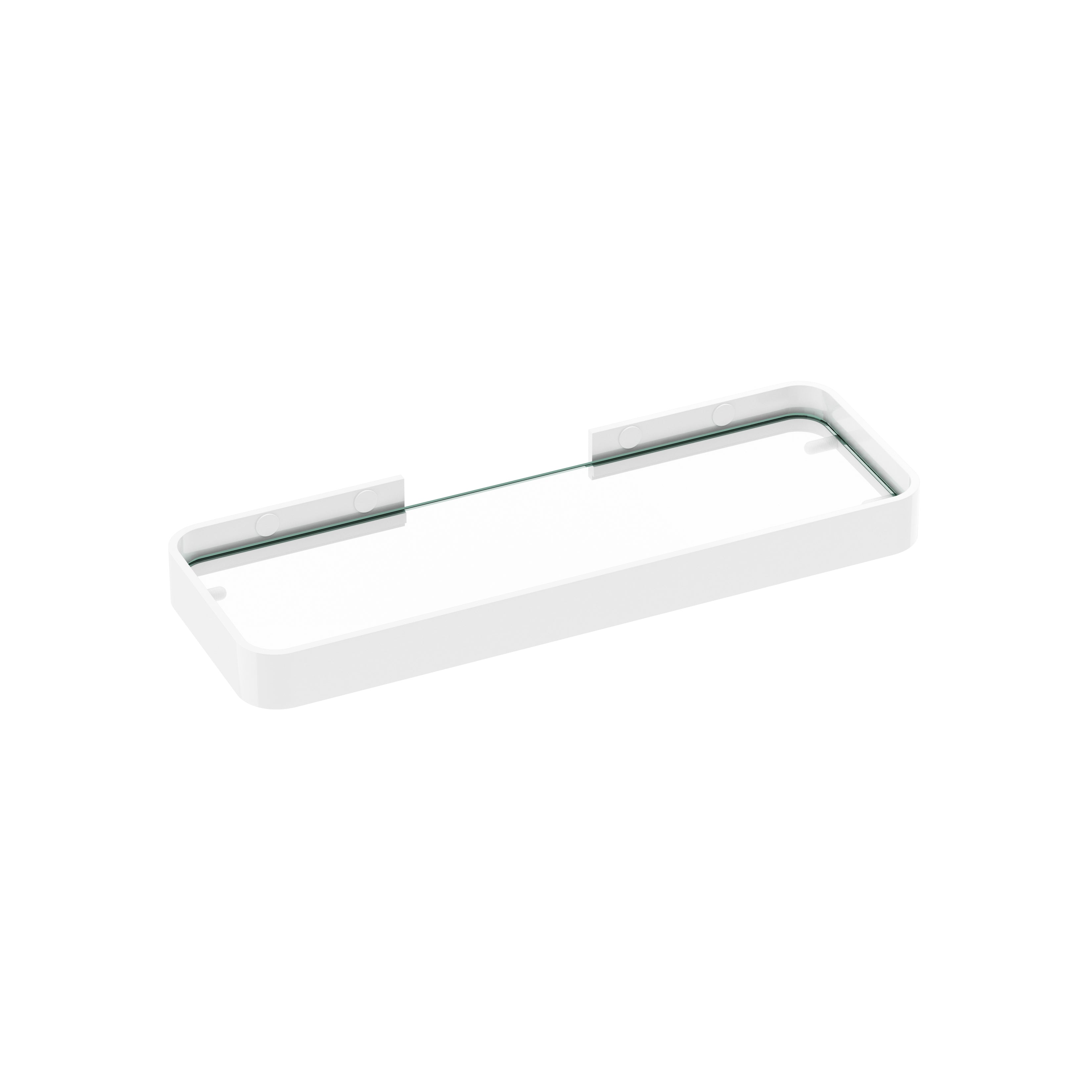 Maax Manhattan Rectangular Shelf with Glass