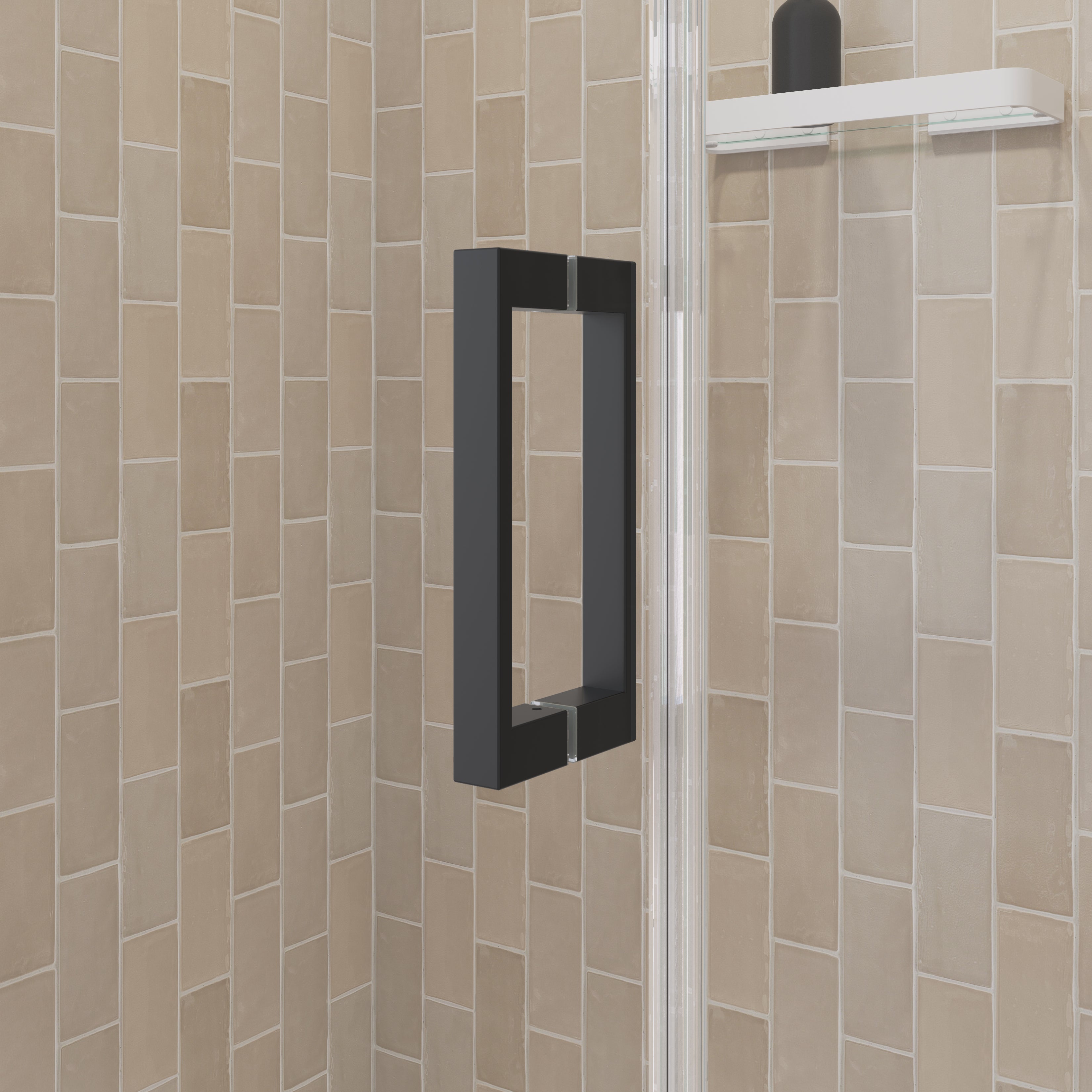 Maax Manhattan 51-53 x 68 in. 6 mm Pivot Shower Door for Alcove Installation with Clear glass