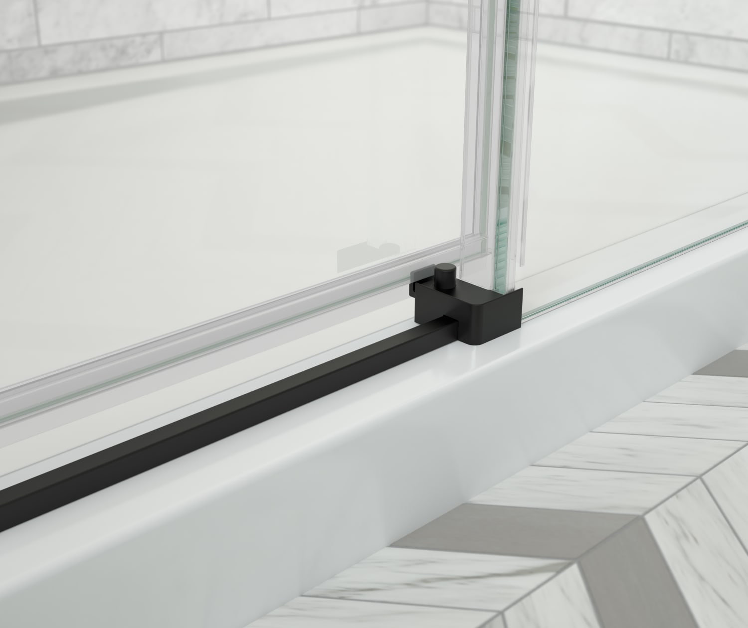 Maax Odyssey SC 60" x 32" x 78" 8mm Sliding Shower Door for Corner Installation with Clear glass
