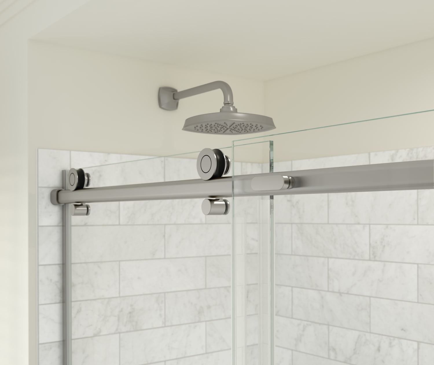 Maax Odyssey SC 60" x 32" x 78" 8mm Sliding Shower Door for Corner Installation with Clear glass
