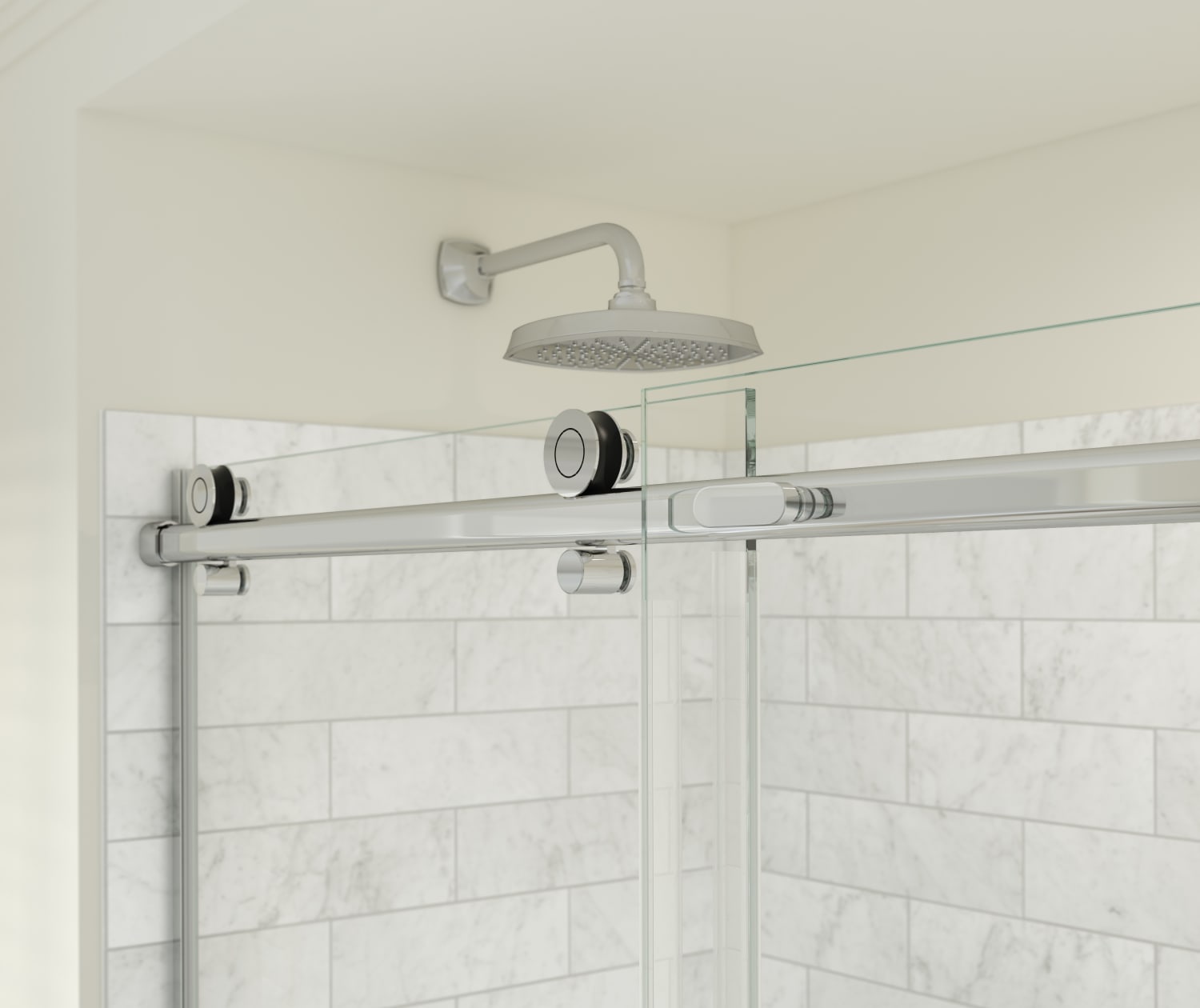 Maax Odyssey SC 48" x 32" x 78" 8mm Sliding Shower Door for Corner Installation with Clear glass