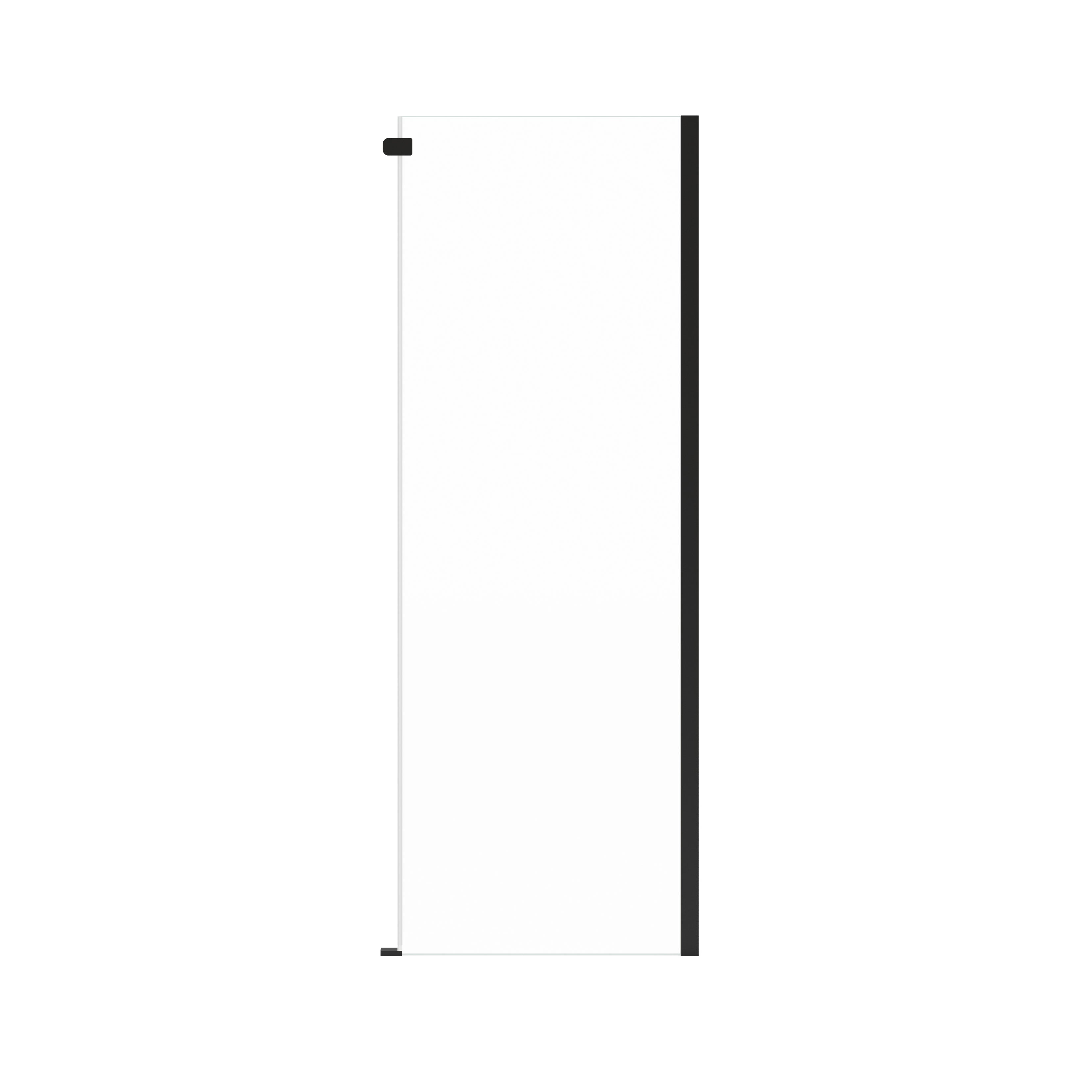 Maax Odyssey SC Return Panel for 36 in. Base in Clear glass