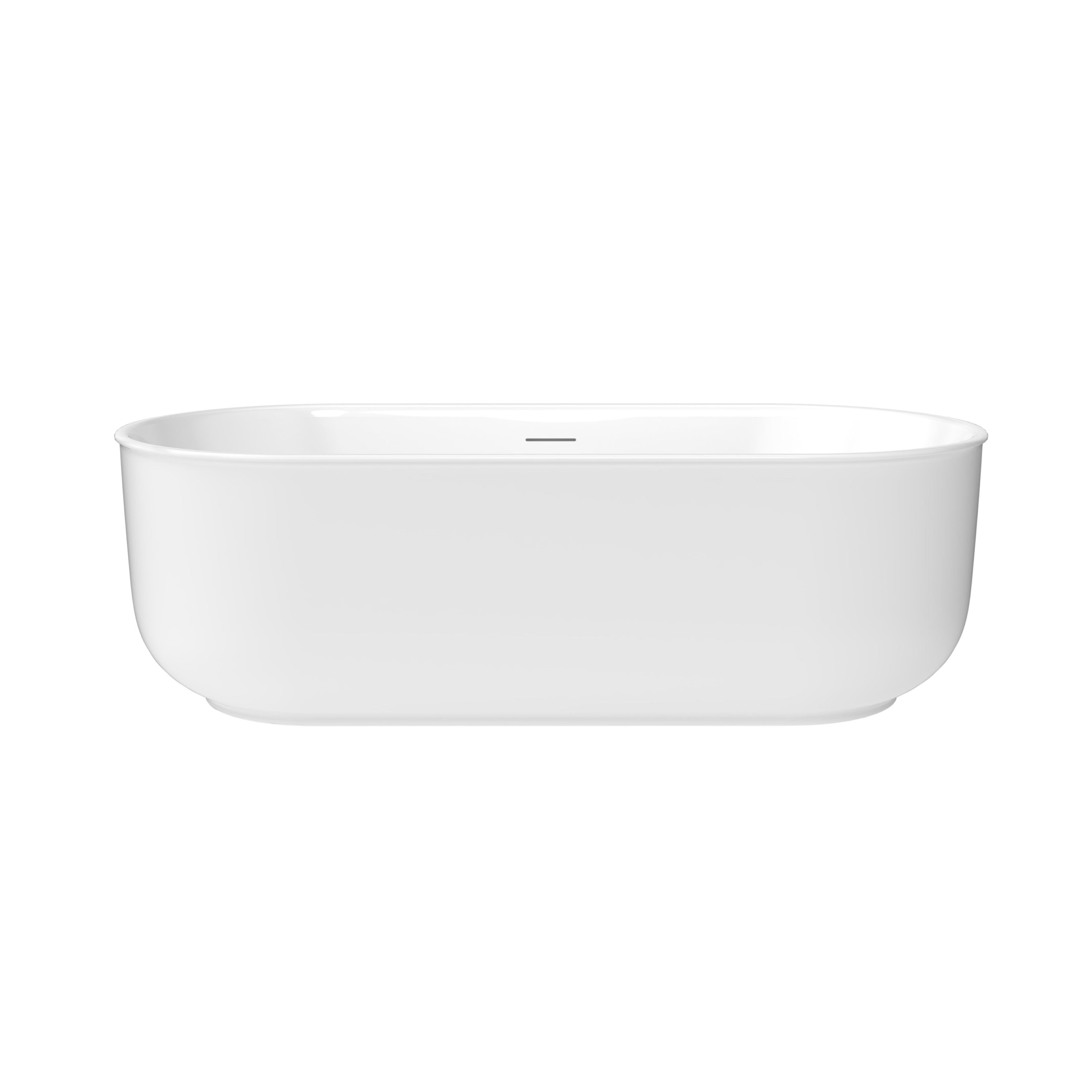 Maax Ommu 6732 Acrylic Freestanding Center Drain Bathtub