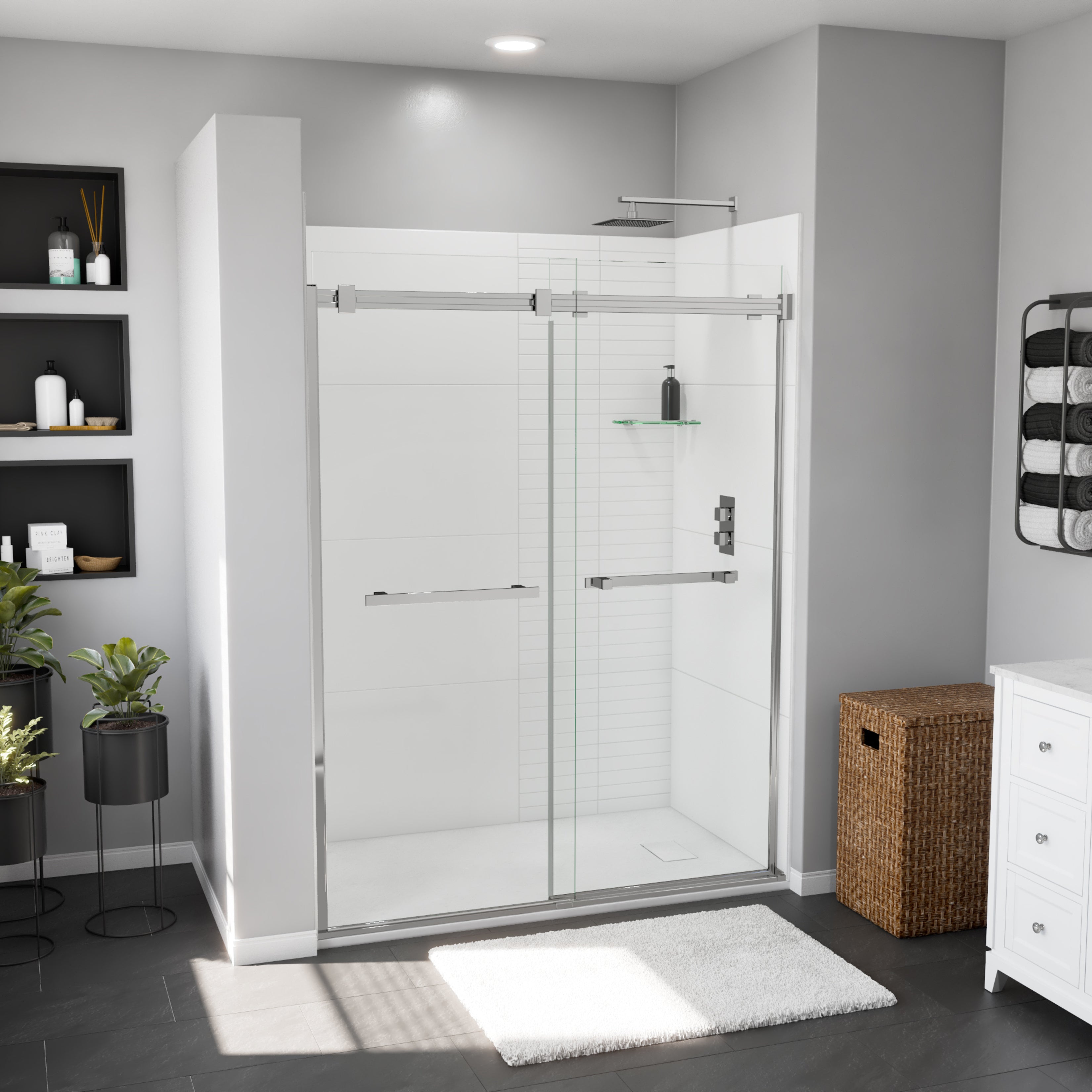 Maax Stonea 6032 Solid Surface Universal Shower Base