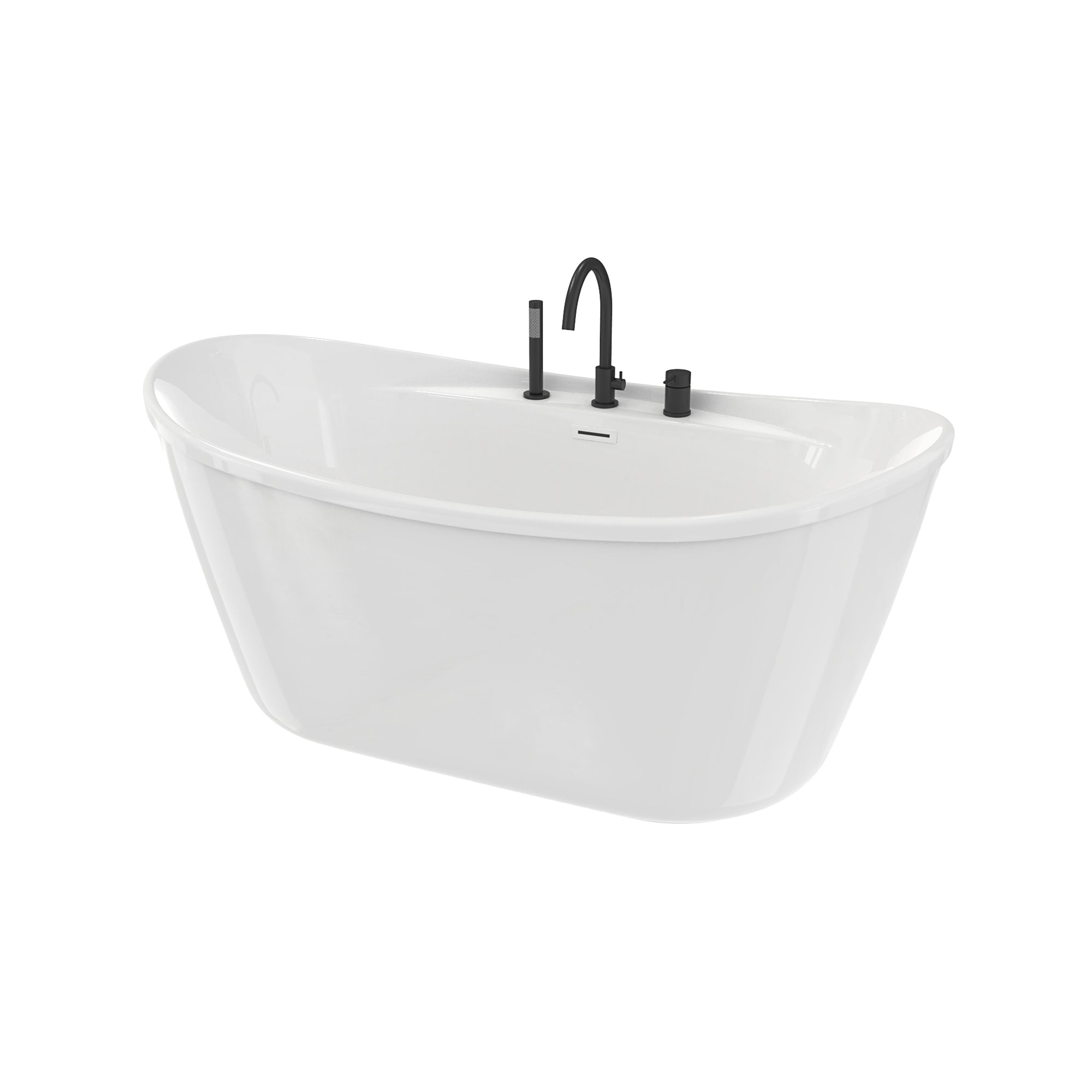 Maax Keros Deckmounted Tub Faucet with Handshower