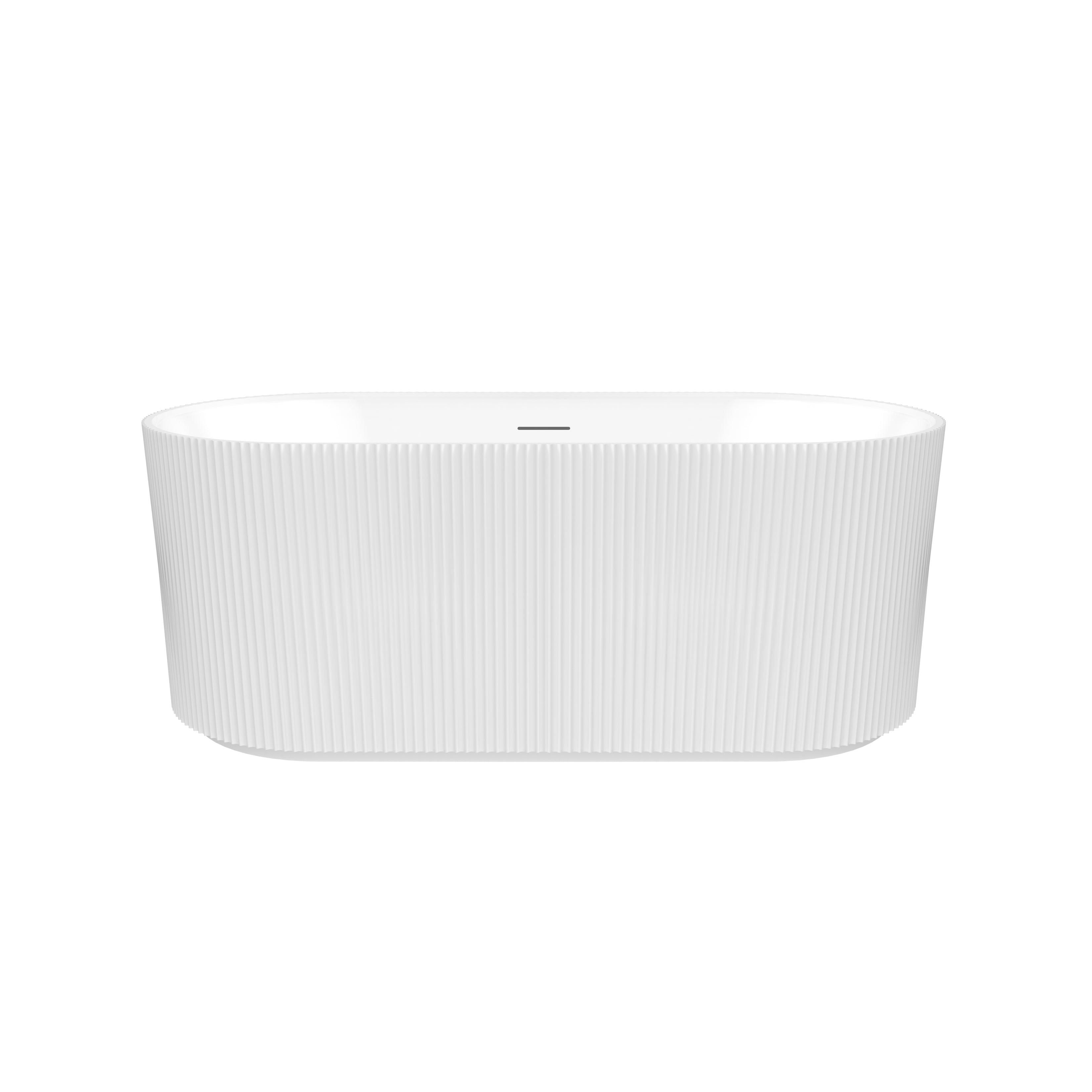 Maax Tori 5932 Acrylic Freestanding Center Drain Bathtub