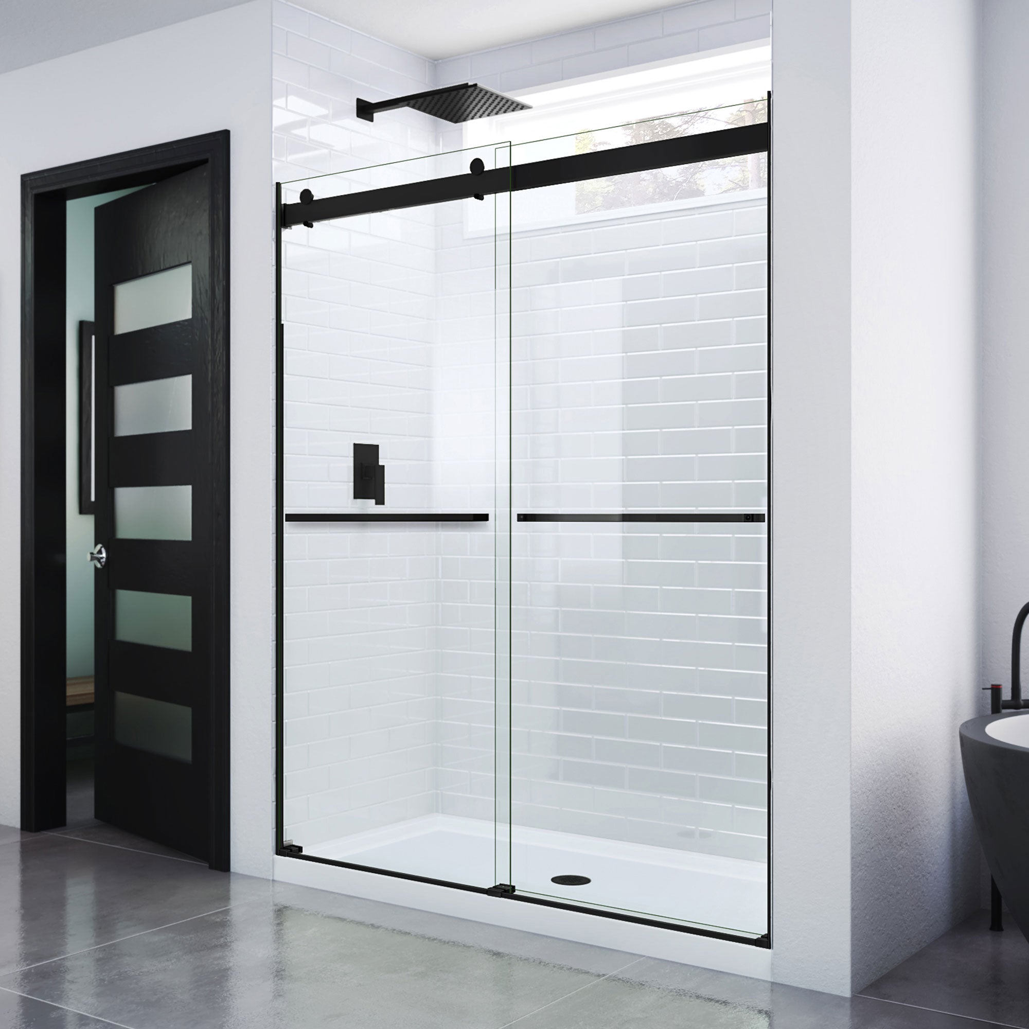 DreamLine Macon 56-60" W Shower Door