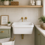 MAIDSTONE Porcelain Wall Mount Utility Sink