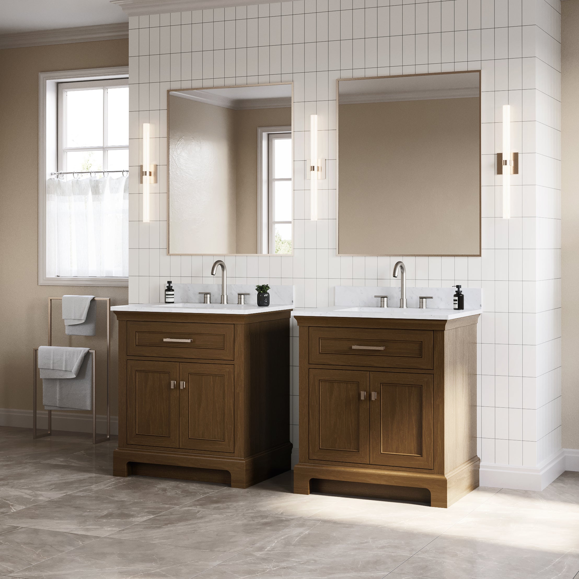 MAIDSTONE Bronson 30 Inch Vanity Base